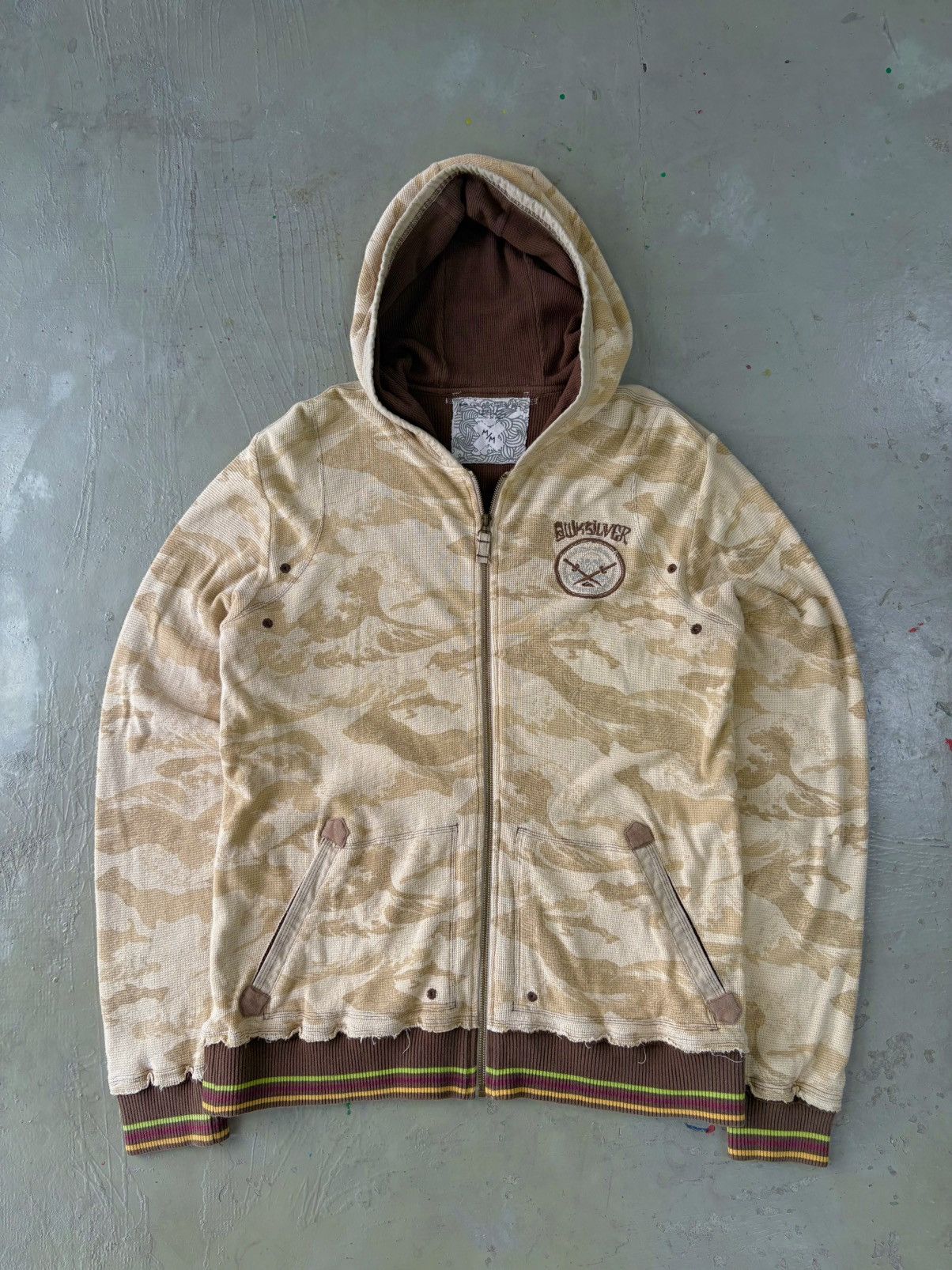 Quicksilver Vintage Quiksilver Karakuri Sweater surf style y2k 90s Size US M / EU 48-50 / 2 - 1 Thumbnail
