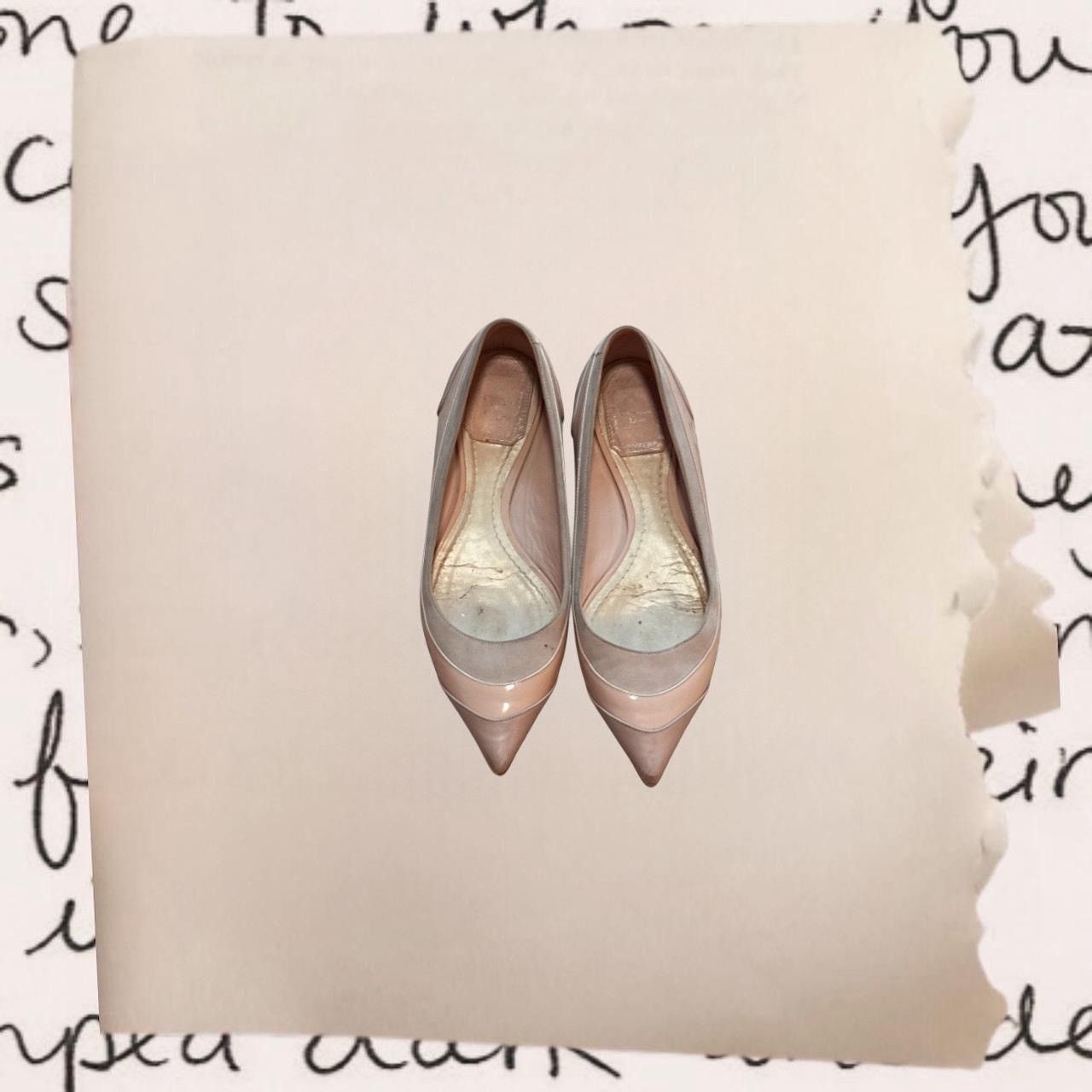 Dior vintage dior leather ballet flats Size US 8 / IT 38 - 1 Thumbnail