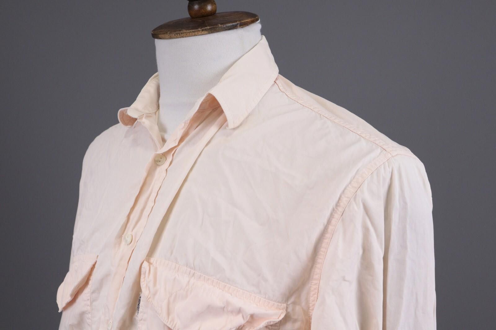 Valentino Valentino Jeans Orange Button Up Dress Shirt Size 41 / 16 Size US M / EU 48-50 / 2 - 9 Thumbnail