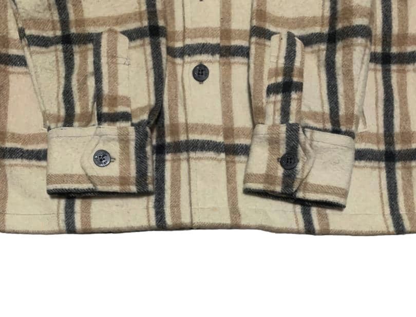 Japanese Brand Vintage Guy Country Plaid Wool Flannel Shirt Jacket Size US M / EU 48-50 / 2 - 3 Thumbnail