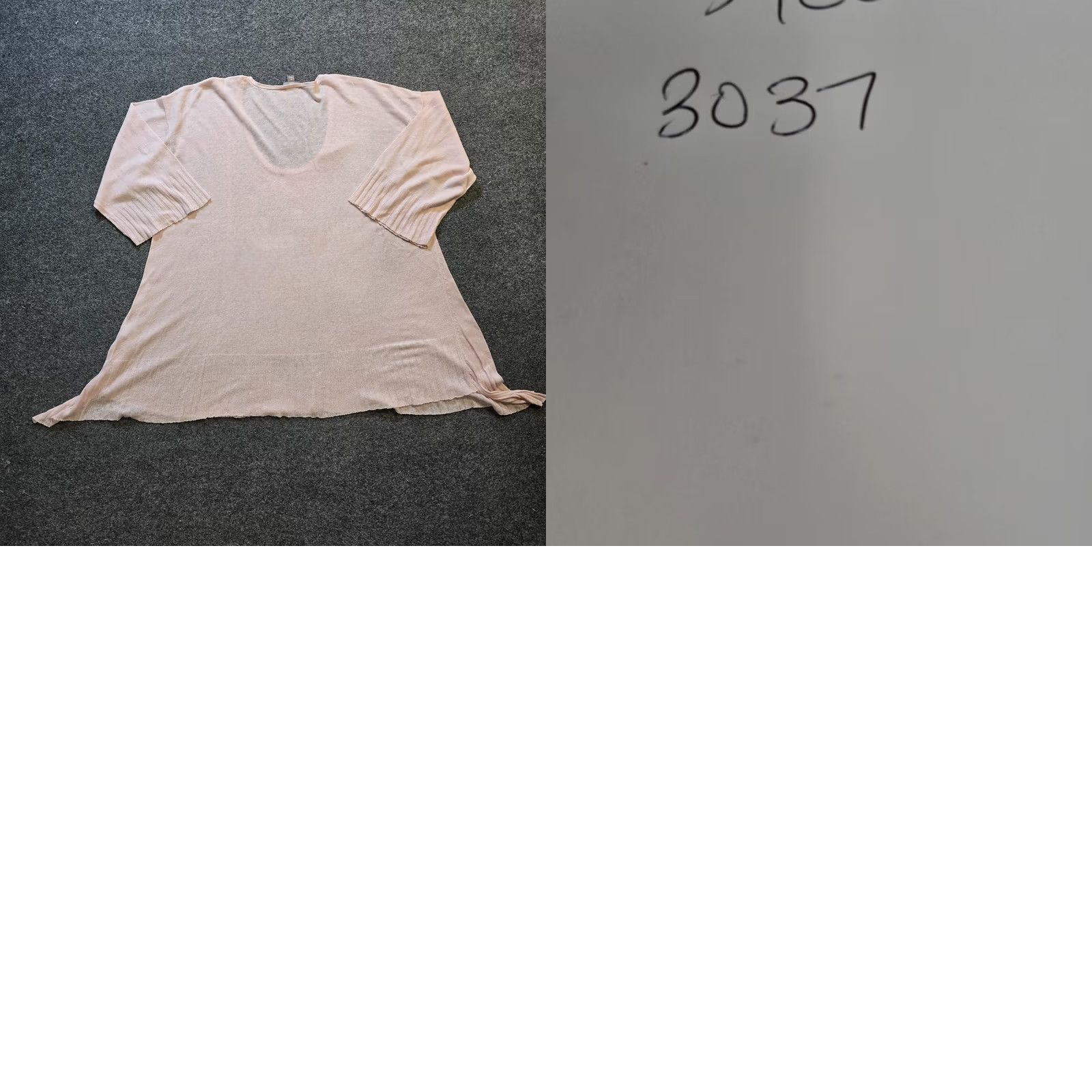J. Jill J. Jill Sweater Womens XL Pink Linen Blend Knit Oversized Pleated Casual Pullover Shirt Sleeve 3/4 Round Neck Vintage No Size XL / US 12-14 / IT 48-50 - 8 Thumbnail