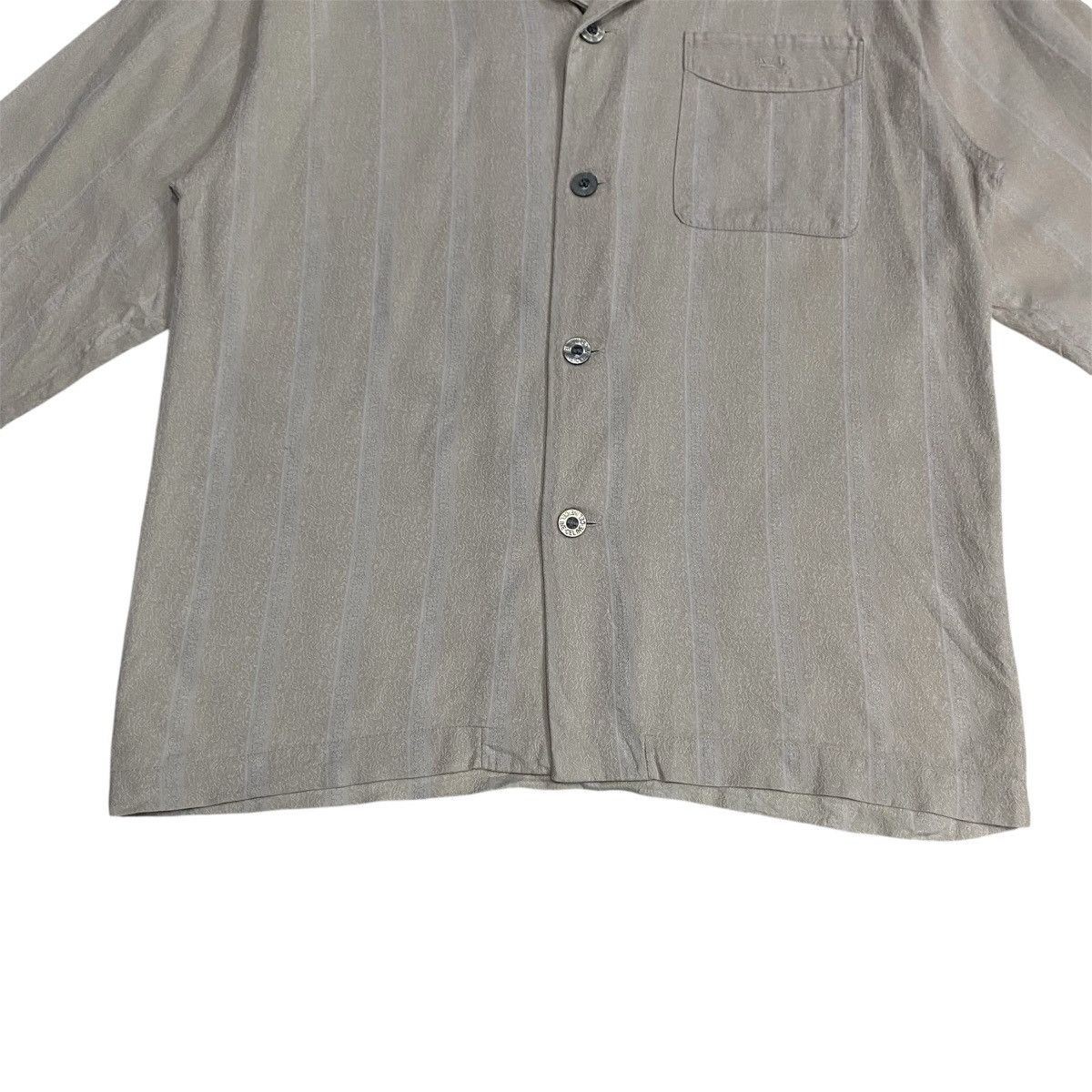 Celine ‼️LAST DROP‼️Celine Paris Jacquard Logo Pocket Button-Up Shirt Size US L / EU 52-54 / 3 - 6 Thumbnail