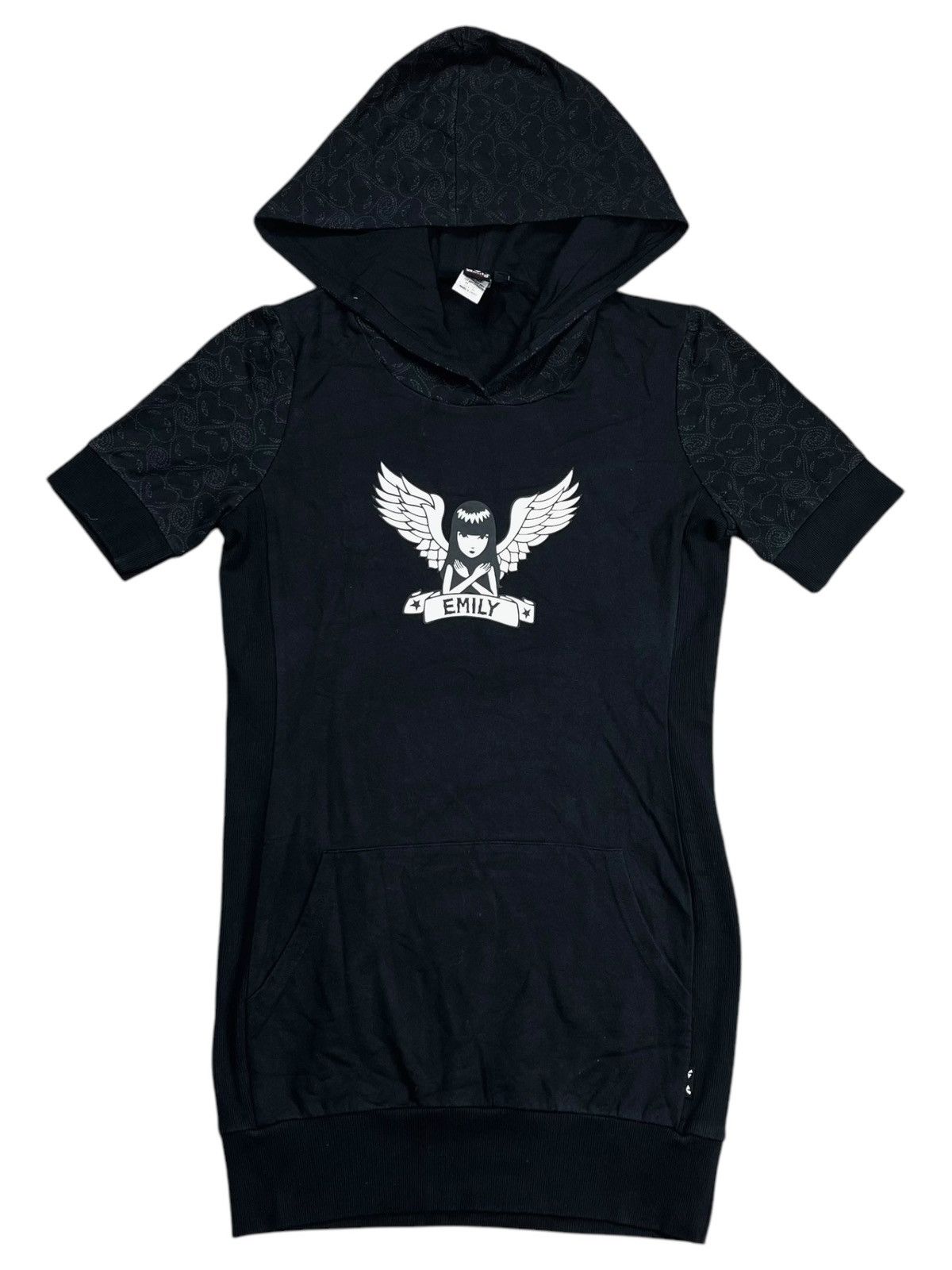 20471120 2008 Emily The Strange - Sleeveless Hooded Size US M / EU 48-50 / 2 - 1 Thumbnail