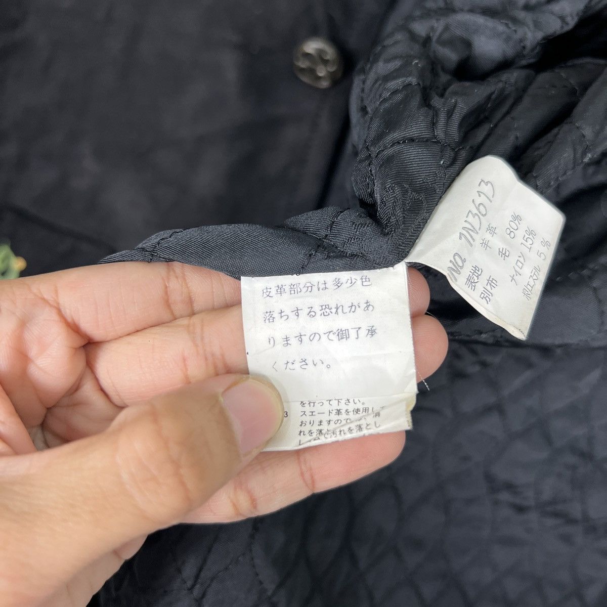 Japanese Brand 🔥 NICOLE BOUTIQUE SHEEPSKIN LEATHER JACKET MADE IN JAPAN Size US L / EU 52-54 / 3 - 17 Thumbnail
