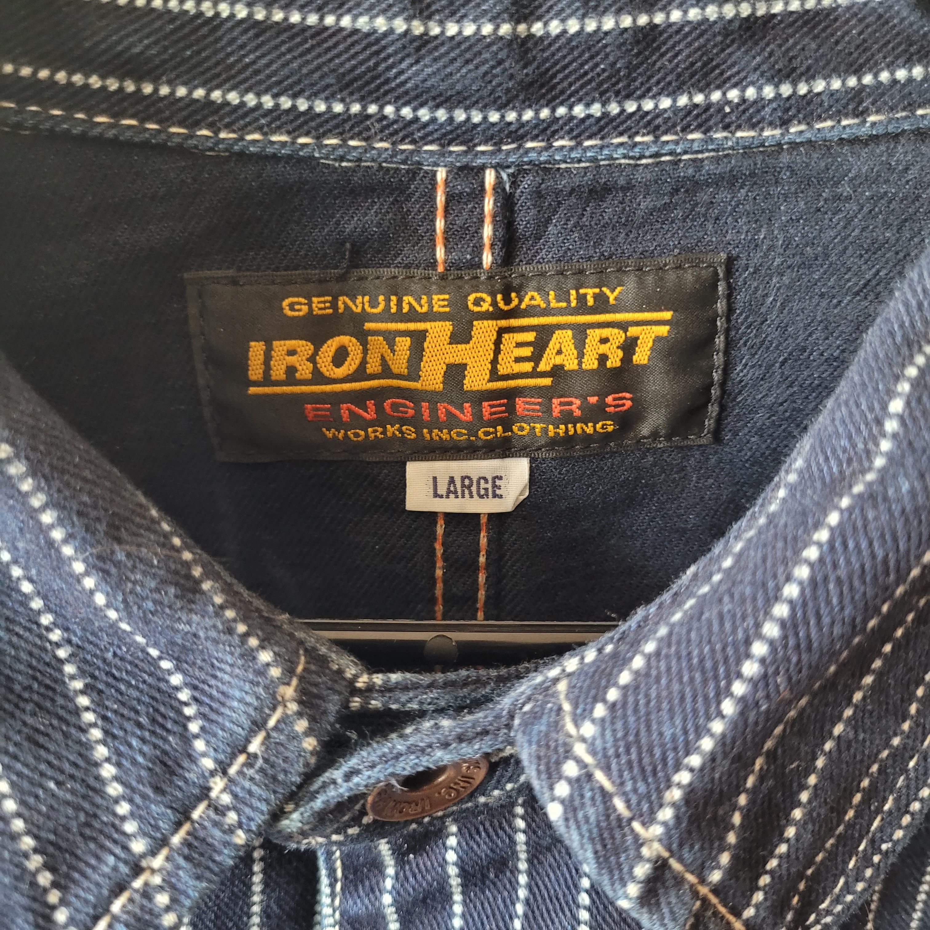 Iron Heart IRON HEART WABASH 120Z CHORE COAT Size US L / EU 52-54 / 3 - 4 Thumbnail