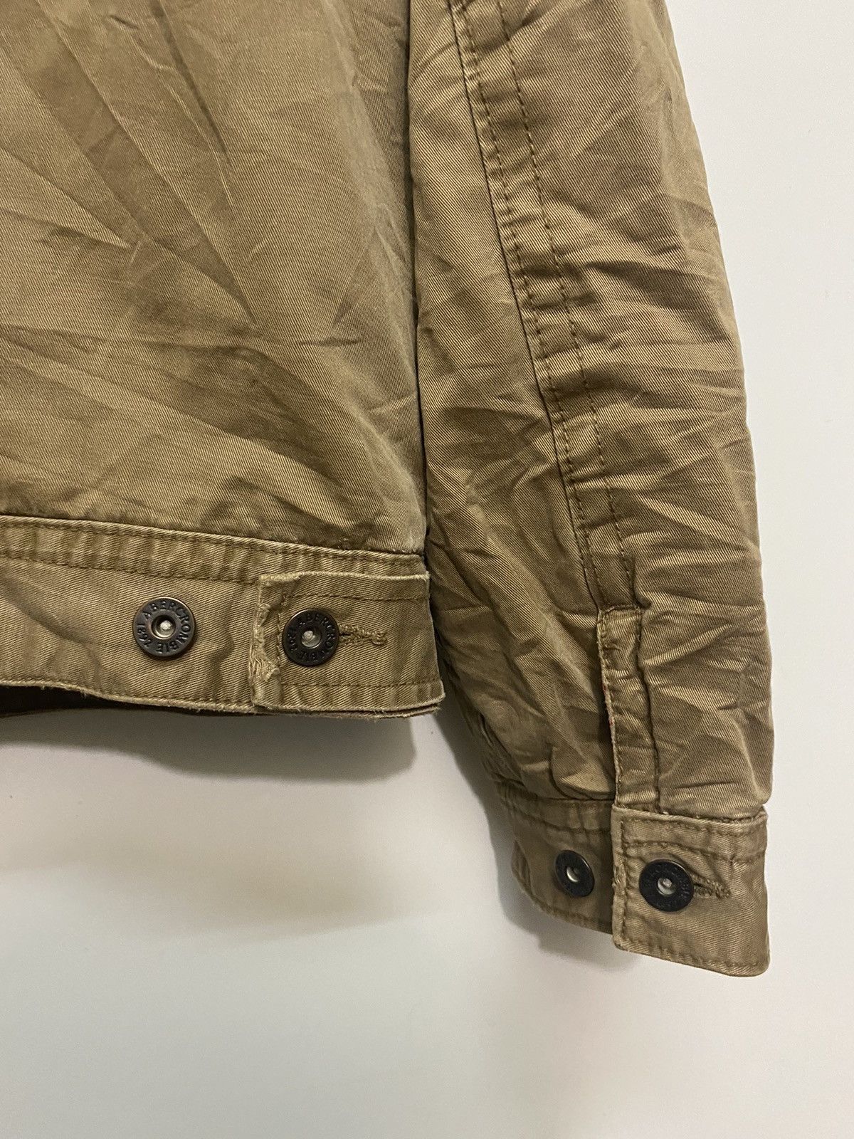 Abercrombie & Fitch × Vintage Abercrombie and Fitch Jacket Wool Lined Full Zip Up Trucker Size US M / EU 48-50 / 2 - 15 Thumbnail