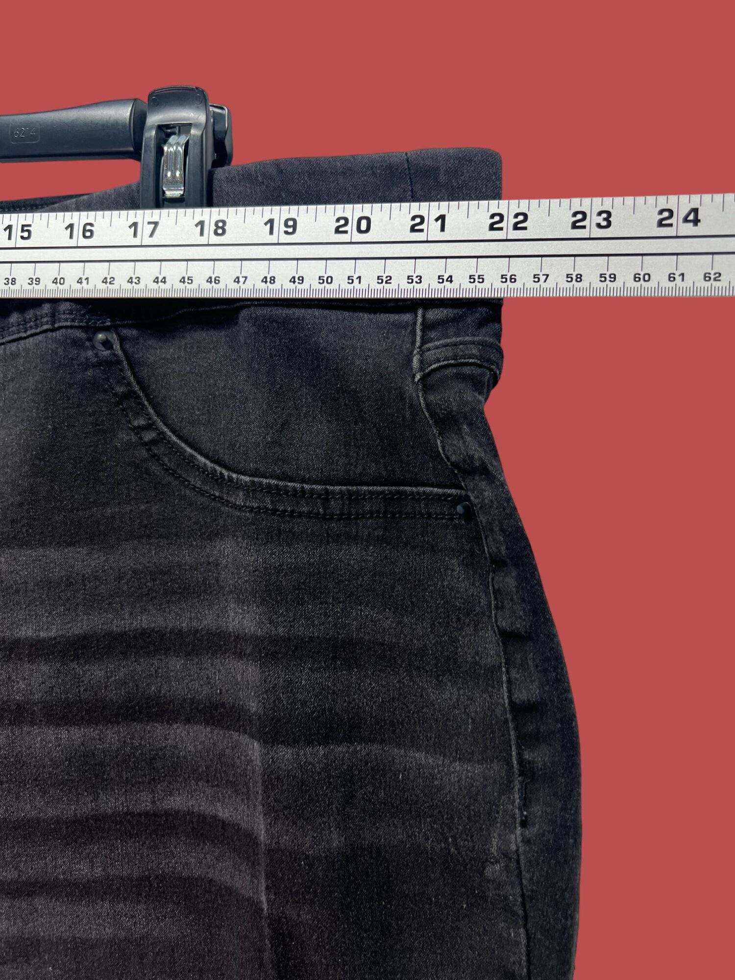 Other Terra & Sky-Women's Plus Size Pull On Legging Jeans 28" Inse Size 42" / US 20 - 5 Thumbnail