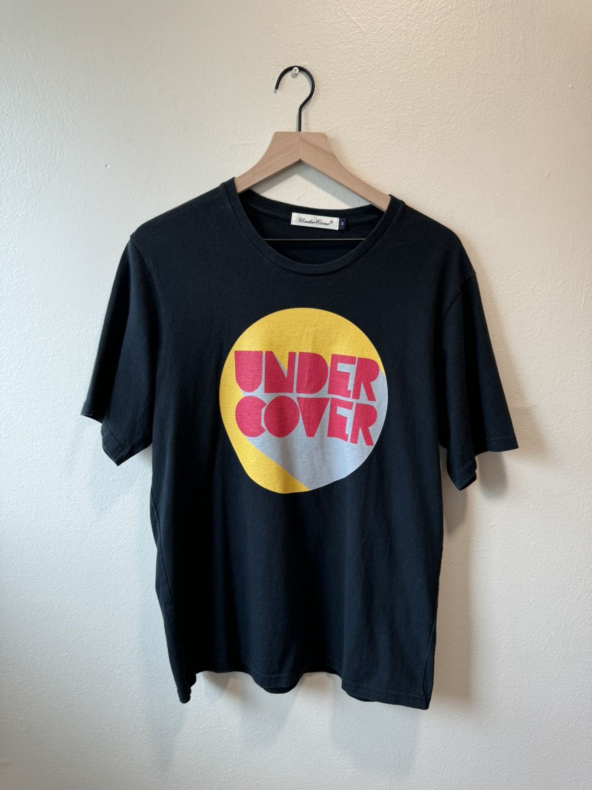 Under Cover Logo Power in Music Black T-Shirt