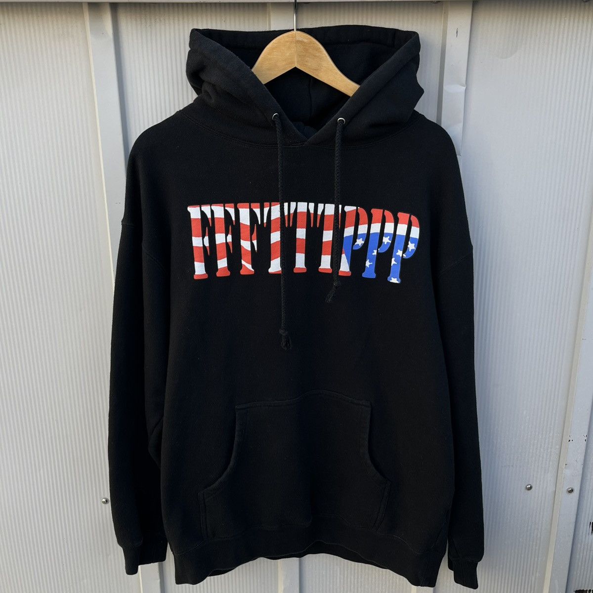 Fuck The Population 2019 FTP FFFTTTPPP American Flag Pullover Hoodie Sz L Size US L / EU 52-54 / 3 - 2 Thumbnail