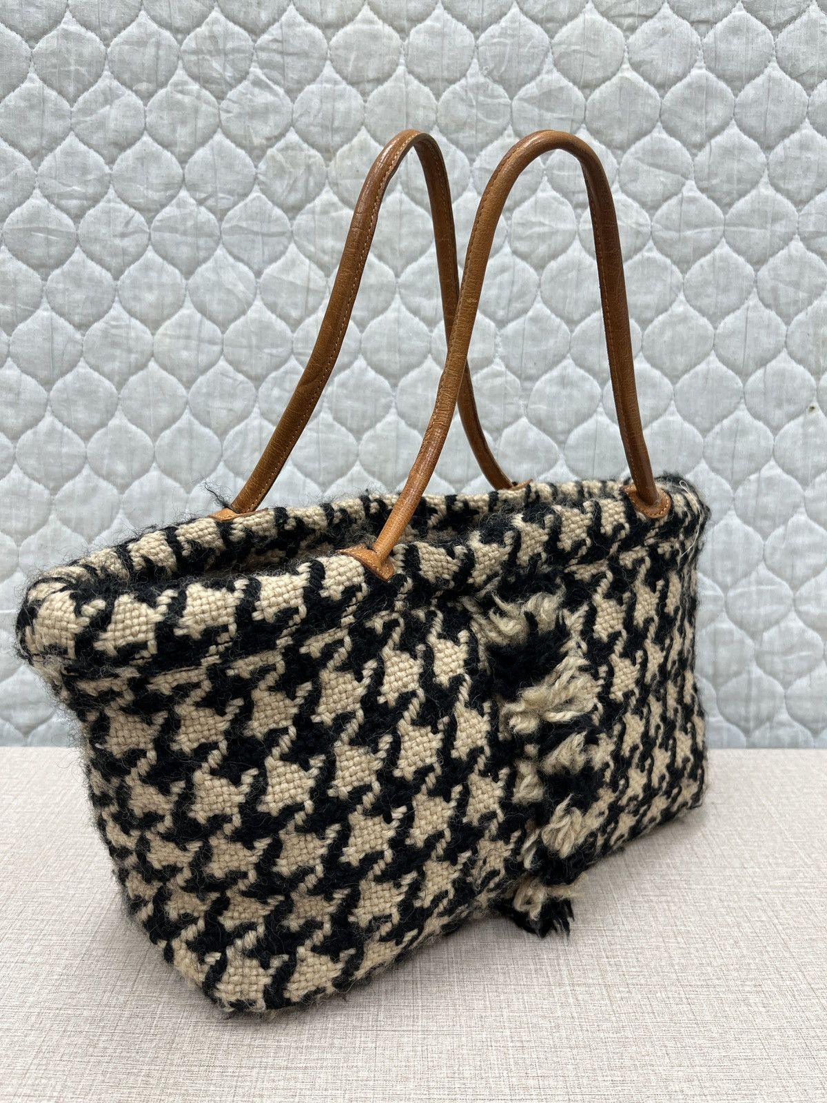 Tsumori Chisato 🔥🔥🔥ARCHIVE TSUMORI CHISATO ISSEY MIYAKE TWEED BAGS Size ONE SIZE - 3 Thumbnail