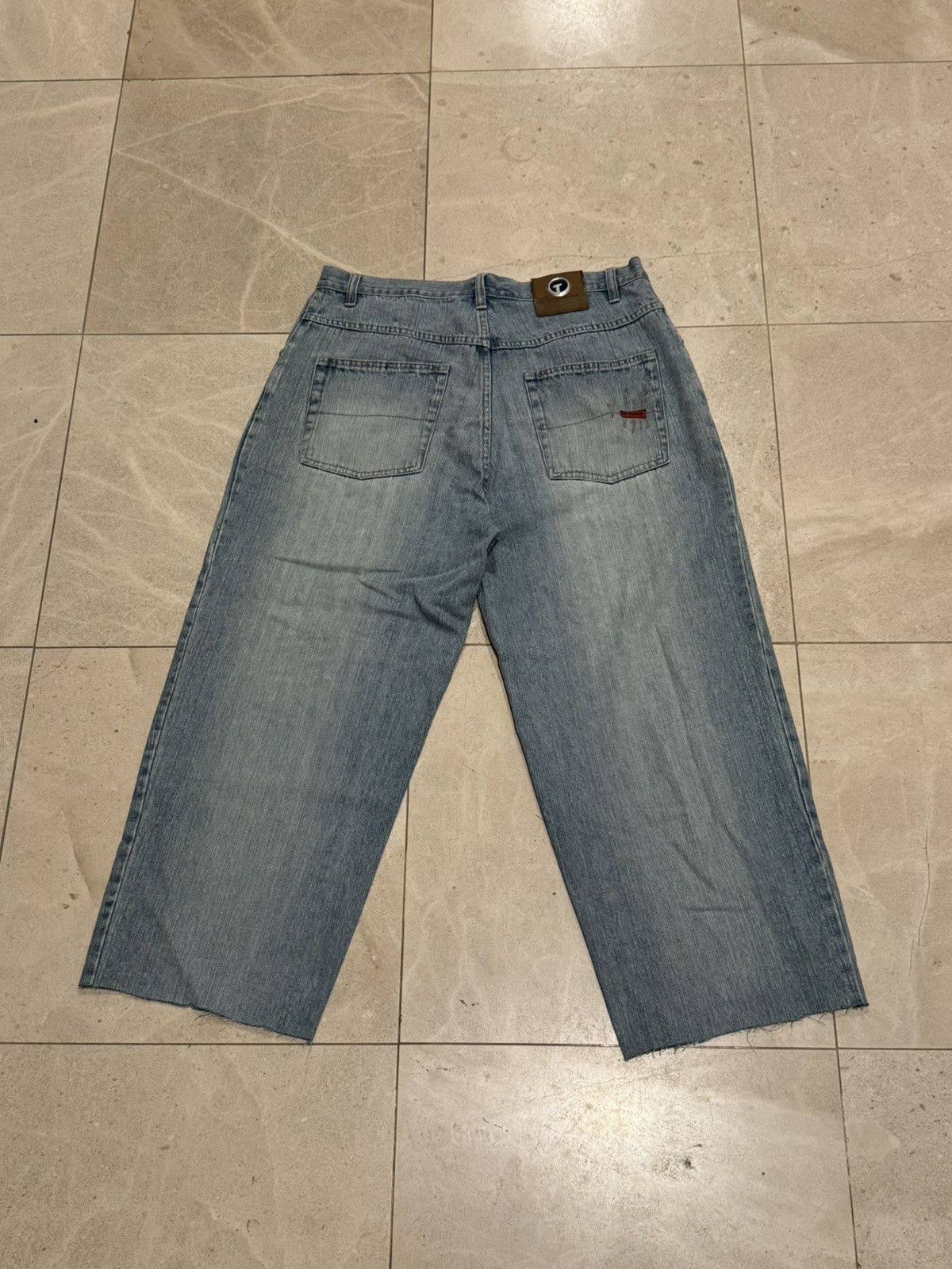 Vintage vintage light wash jeans Size US 36 / EU 52 - 3 Thumbnail