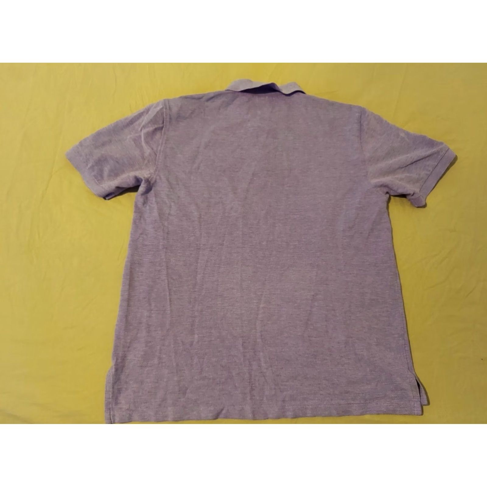 Brooks Brothers Mens Brooks Brothers Polo Shirt Medium Purple Cotton Size US M / EU 48-50 / 2 - 5 Thumbnail