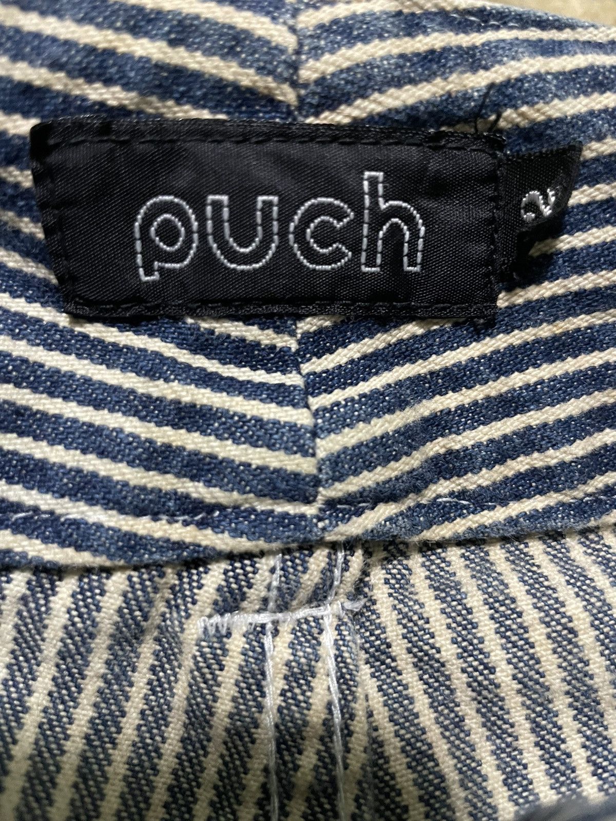 Japanese Brand × Vintage Vintage Puch x Hickory Stripe Denim Size US 32 / EU 48 - 4 Thumbnail