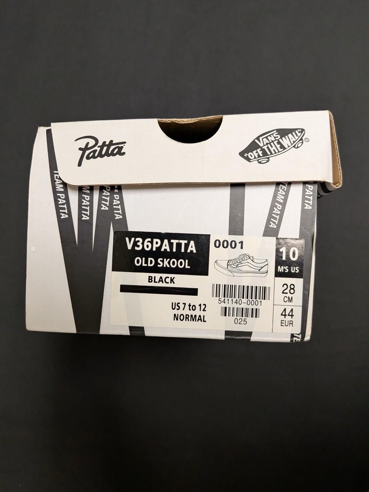 Patta 2015 Vans Patta Beams V36PATTA OLD SKOOL Black US10 Size US 10 / EU 43 - 12 Thumbnail