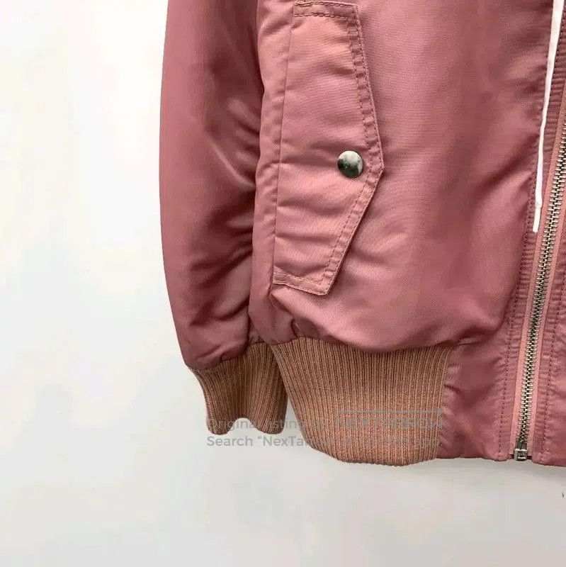 Miu Miu Miu Miu Pink Women's Jacket with Hood . Size L / US 10 / IT 46 - 4 Thumbnail