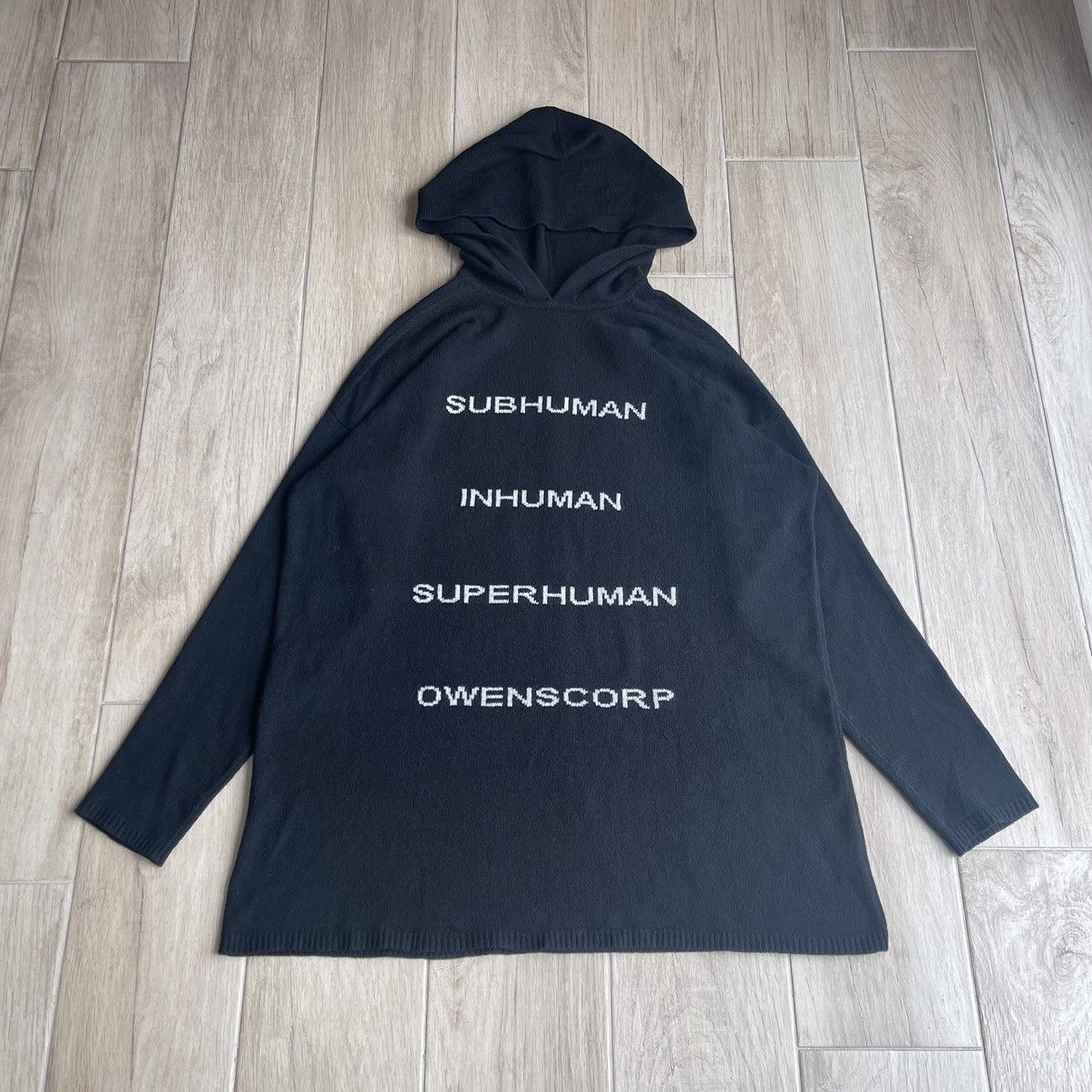 Rick Owens Cashmere Hoodie | Grailed