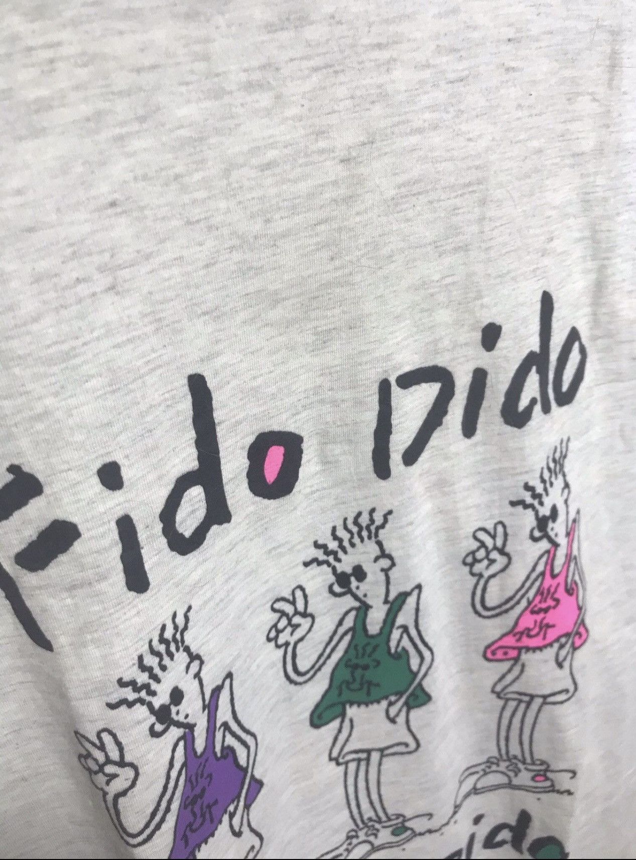 Vintage Vintage 1992 Fido Dido t shirt Size US XL / EU 56 / 4 - 4 Thumbnail