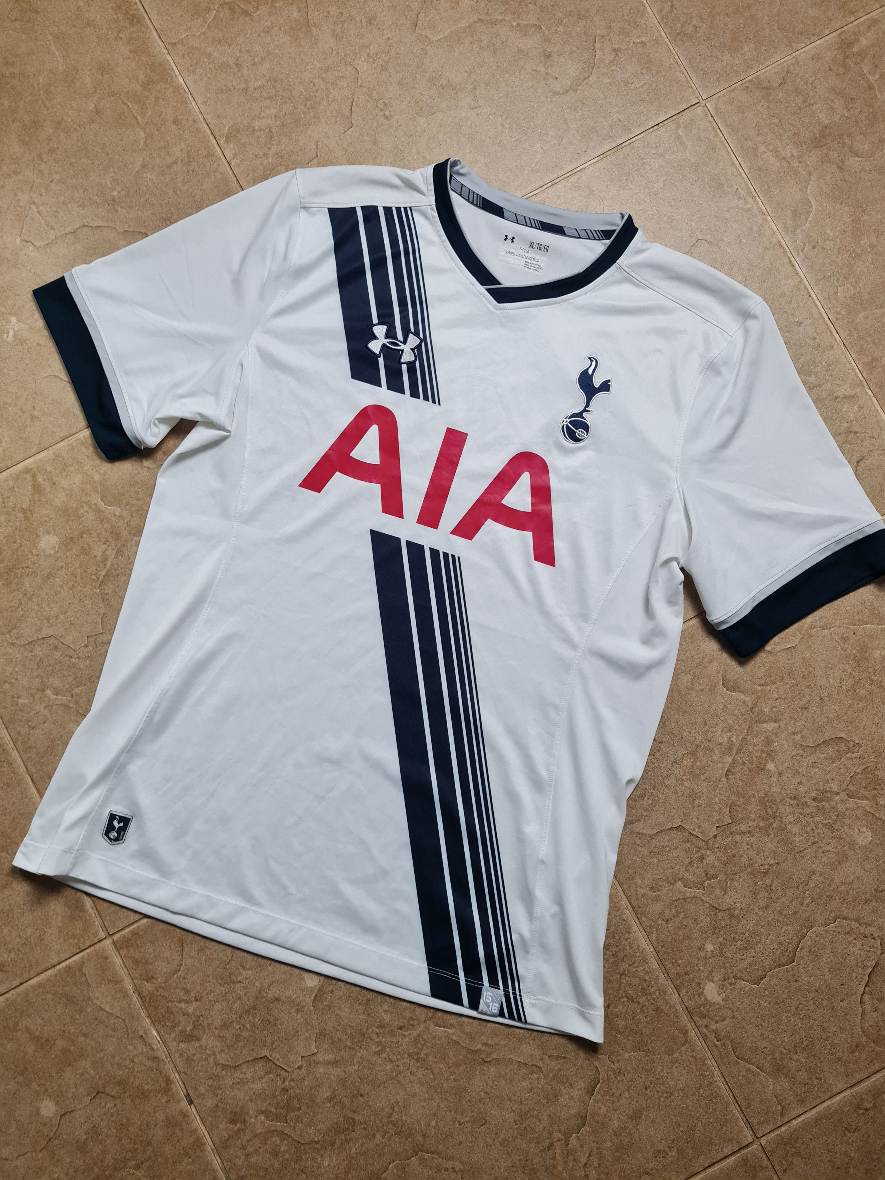 Under Armour TOTTENHAM UNDER ARMOUR 2015/2016 FOOTBALL HOME JERSEY XL Size US XL / EU 56 / 4 - 3 Thumbnail