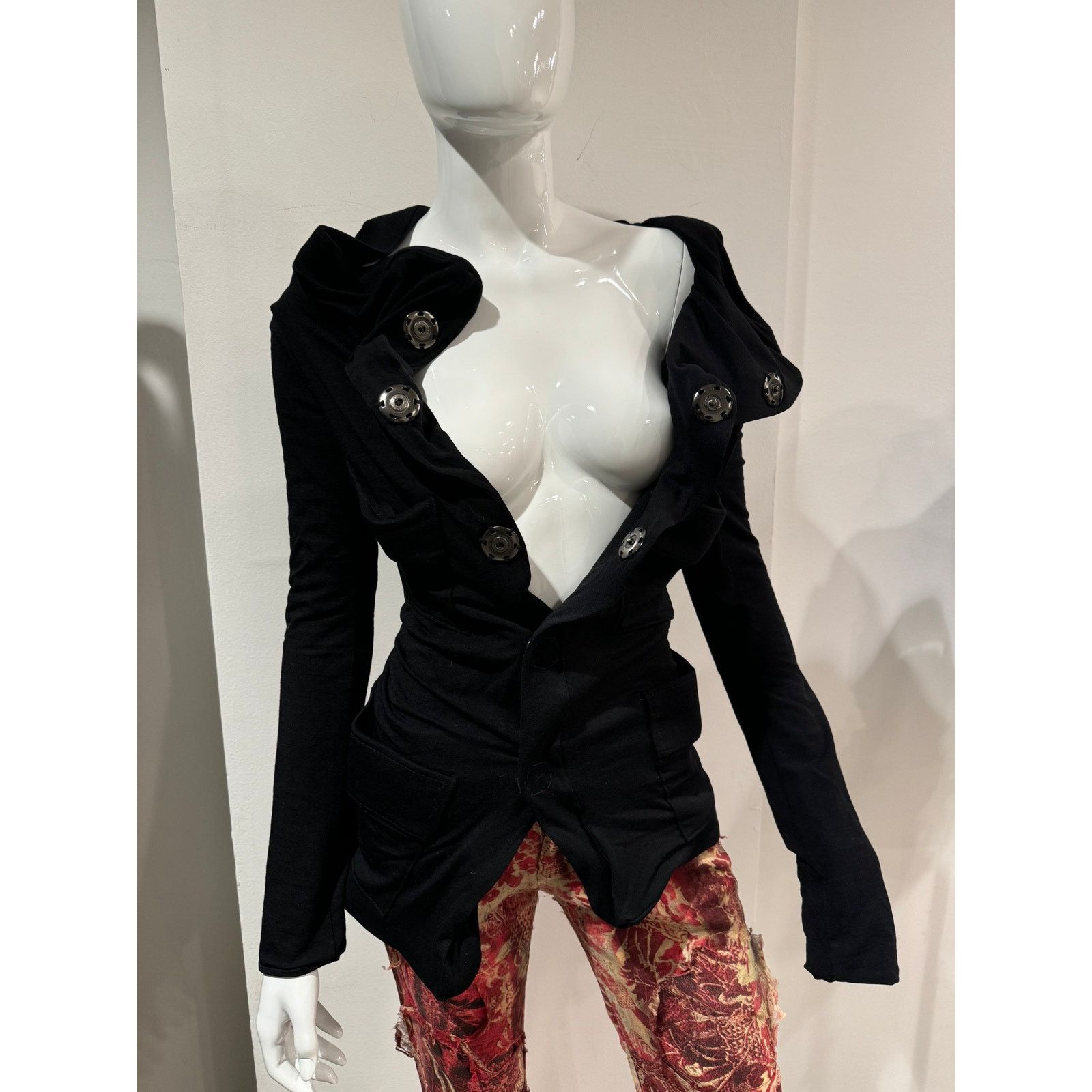 Junya Watanabe F/W2008 Junya Watanabe Comme des Garçons Wool Evening Jacket Size US S / EU 44-46 / 1 - 7 Thumbnail