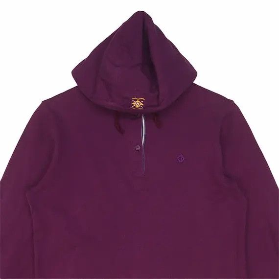 Dior Vtg CHRISTIAN DIOR PARIS Sports Purple Hoodie Made In Italy Size L / US 10 / IT 46 - 7 Thumbnail