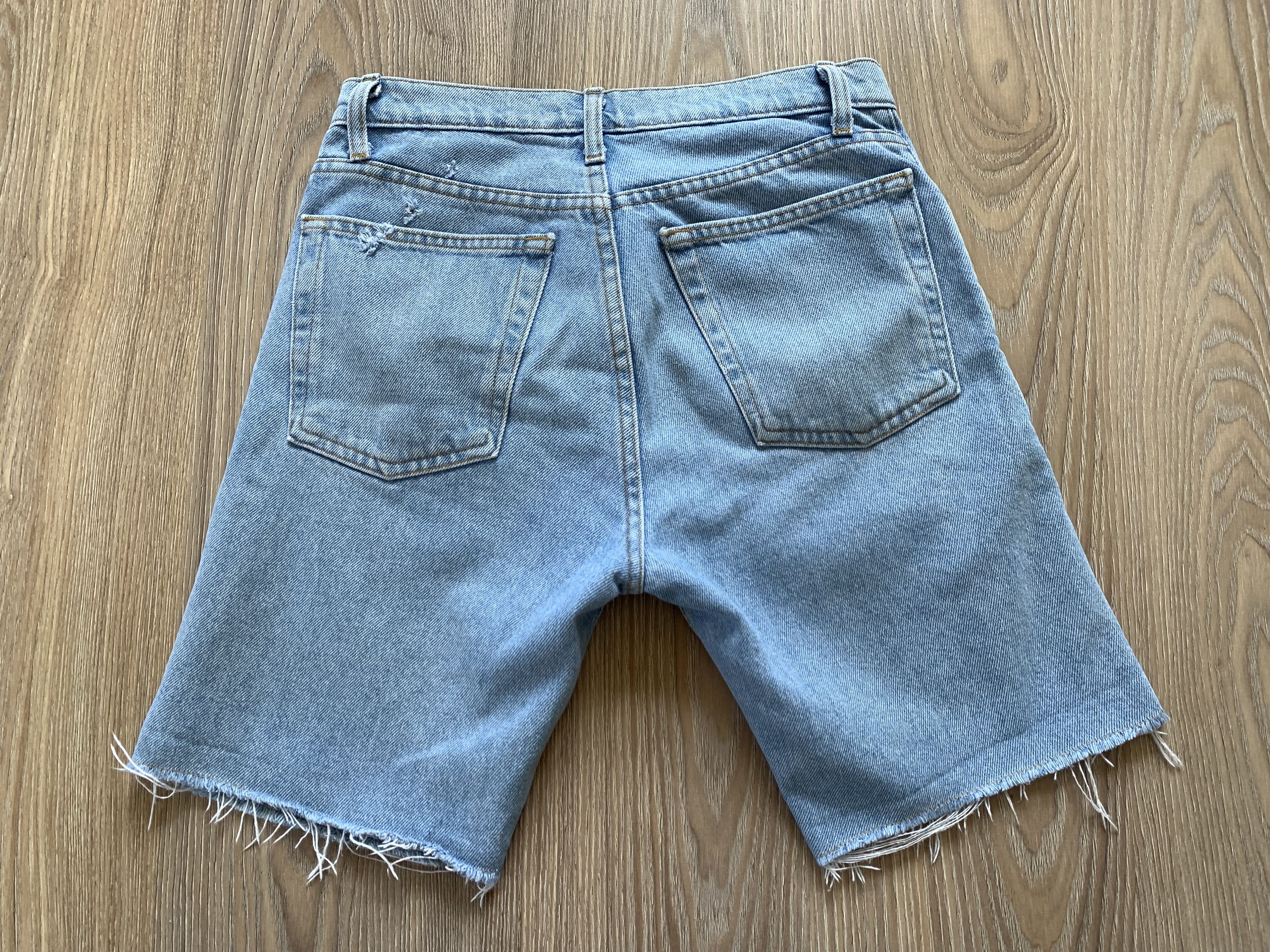 American Apparel American Apparel Light Blue Denim Shorts Size US 29 - 3 Thumbnail