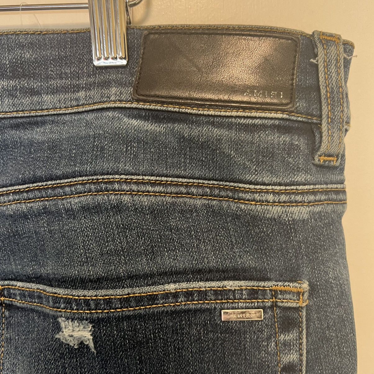 Amiri Amiri MX2 Jeans Dark Indigo Size US 38 / EU 54 - 3 Thumbnail