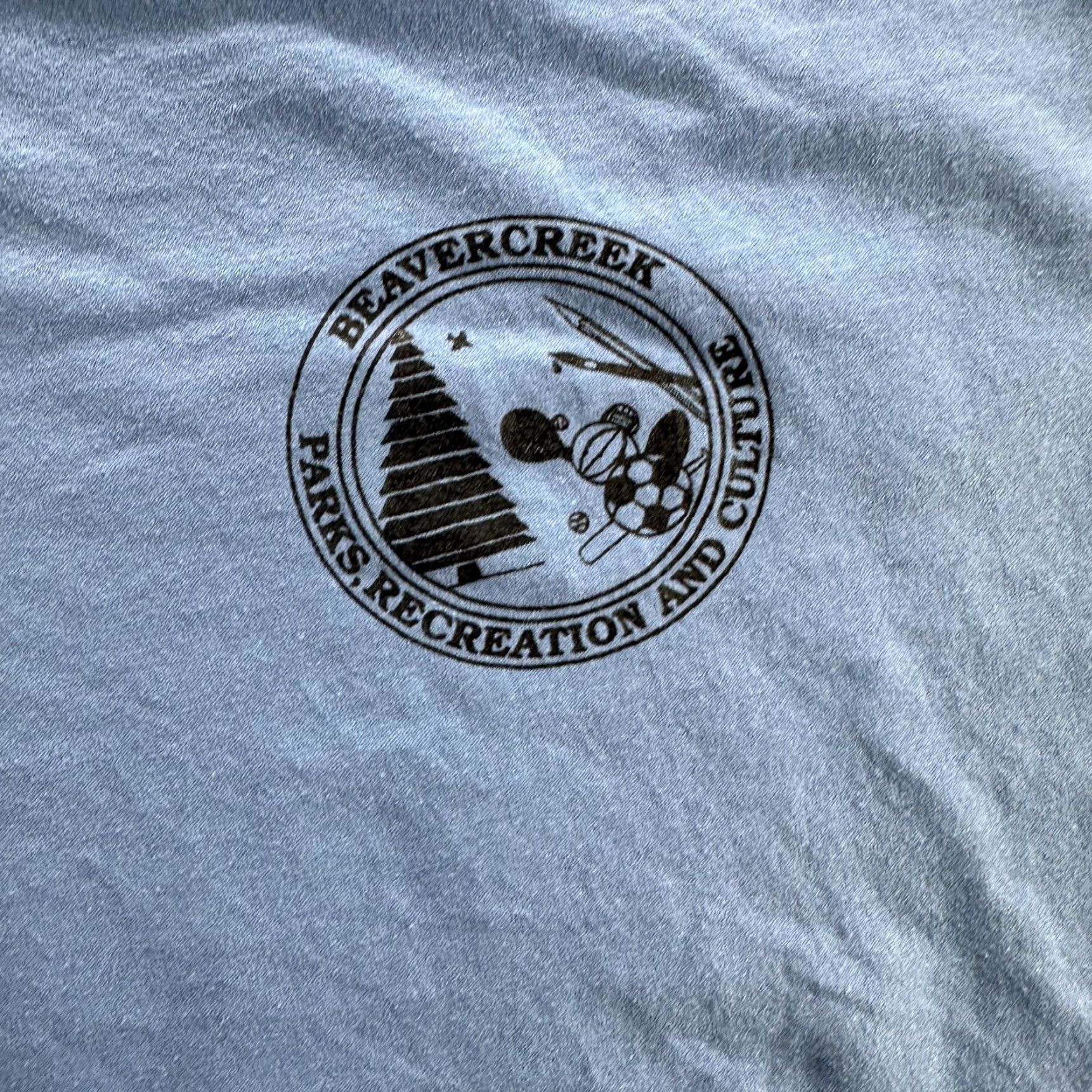 Vintage VINTAGE Beavercreek Parks Shirt Mens 2XL Eagle USA Recreation 90s Tee Blue Crew Neck Short Sleeve Graphic Print Sports Shirt Mens 2XL United States Size US XXL / EU 58 / 5 - 7 Thumbnail