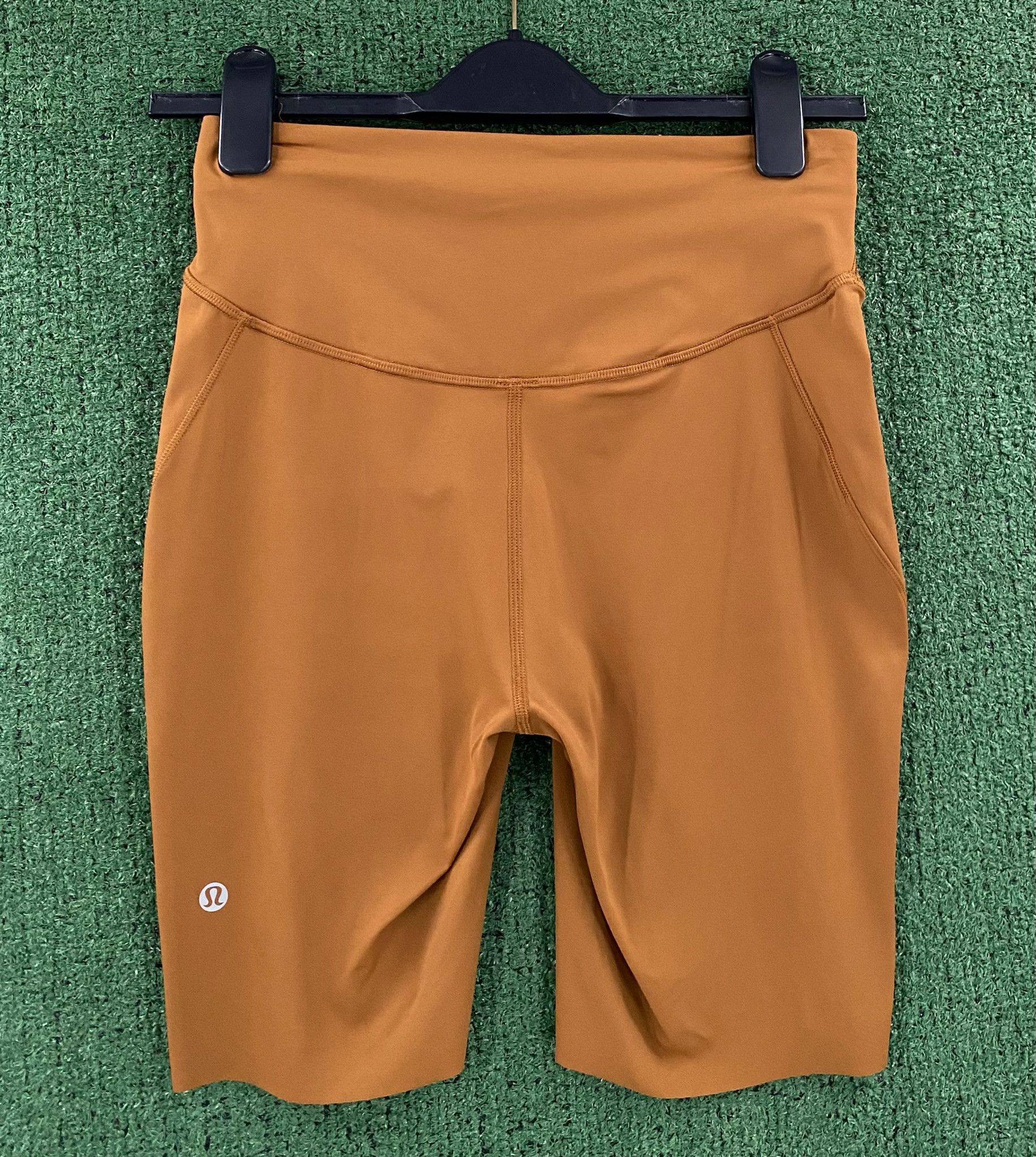 Lululemon Lululemon Base Pace Biker Shorts Copper Brown Women’s Size 6 Size 28" / US 6 / IT 42 - 5 Thumbnail