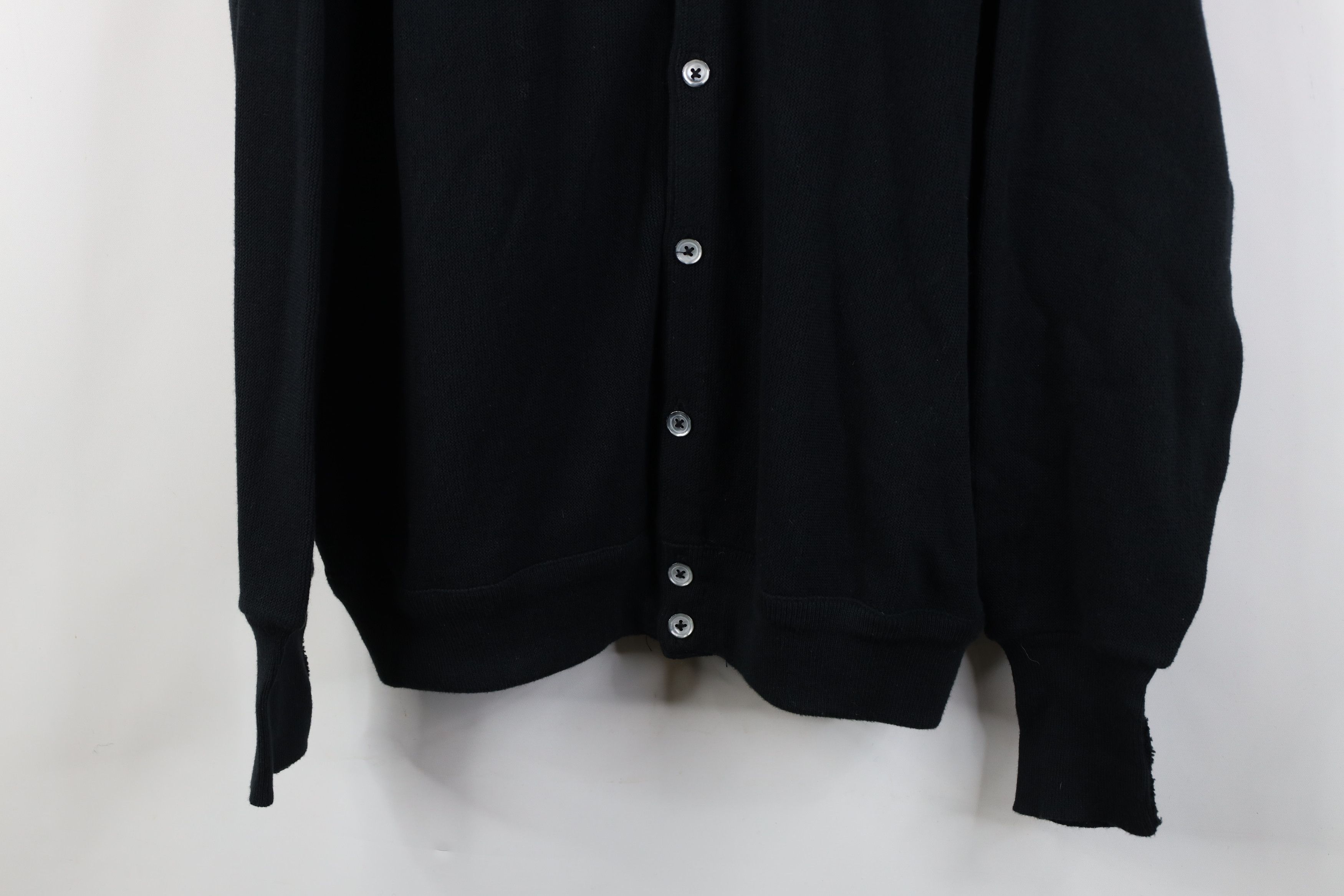 Lands' End Vintage 90s Lands End Ribbed Knit Cardigan Sweater USA Size US XL / EU 56 / 4 - 3 Thumbnail