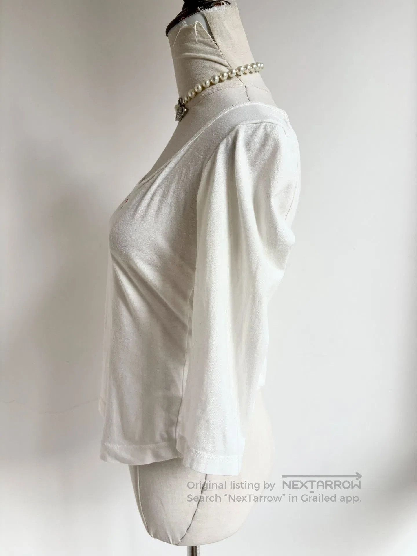 Vivienne Westwood Vivienne Westwood Vintage White Saturn Top. Size M / US 6-8 / IT 42-44 - 4 Thumbnail