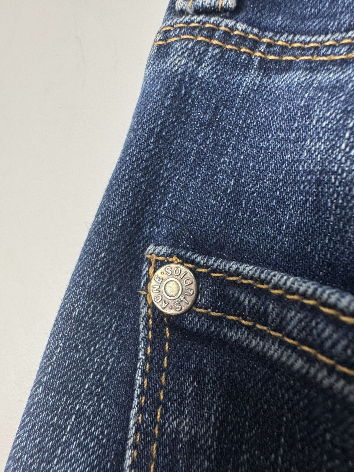Acne Studios Acne Studios Max Prince Mid Wash Jeans Luxury Designer Size US 30 / EU 46 - 15 Thumbnail