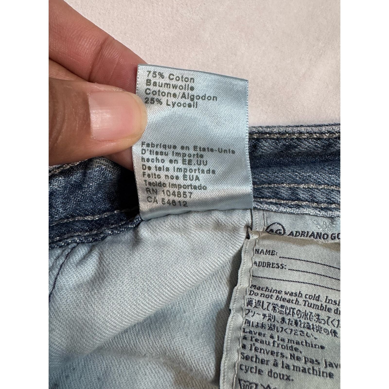 Other Adriano Goldschmied The Matchbox Slim Straight Jeans Mens Size US 29 - 6 Thumbnail
