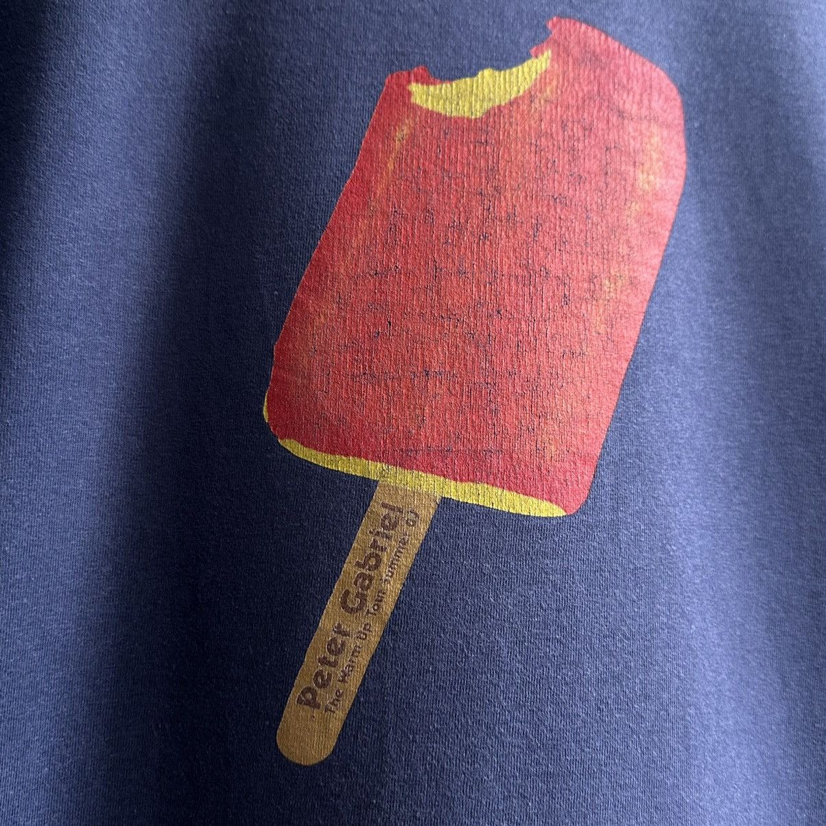 Band Tees × Vintage Vintage Peter Gabriel The Warm Up Tour Tee Size US S / EU 44-46 / 1 - 4 Thumbnail