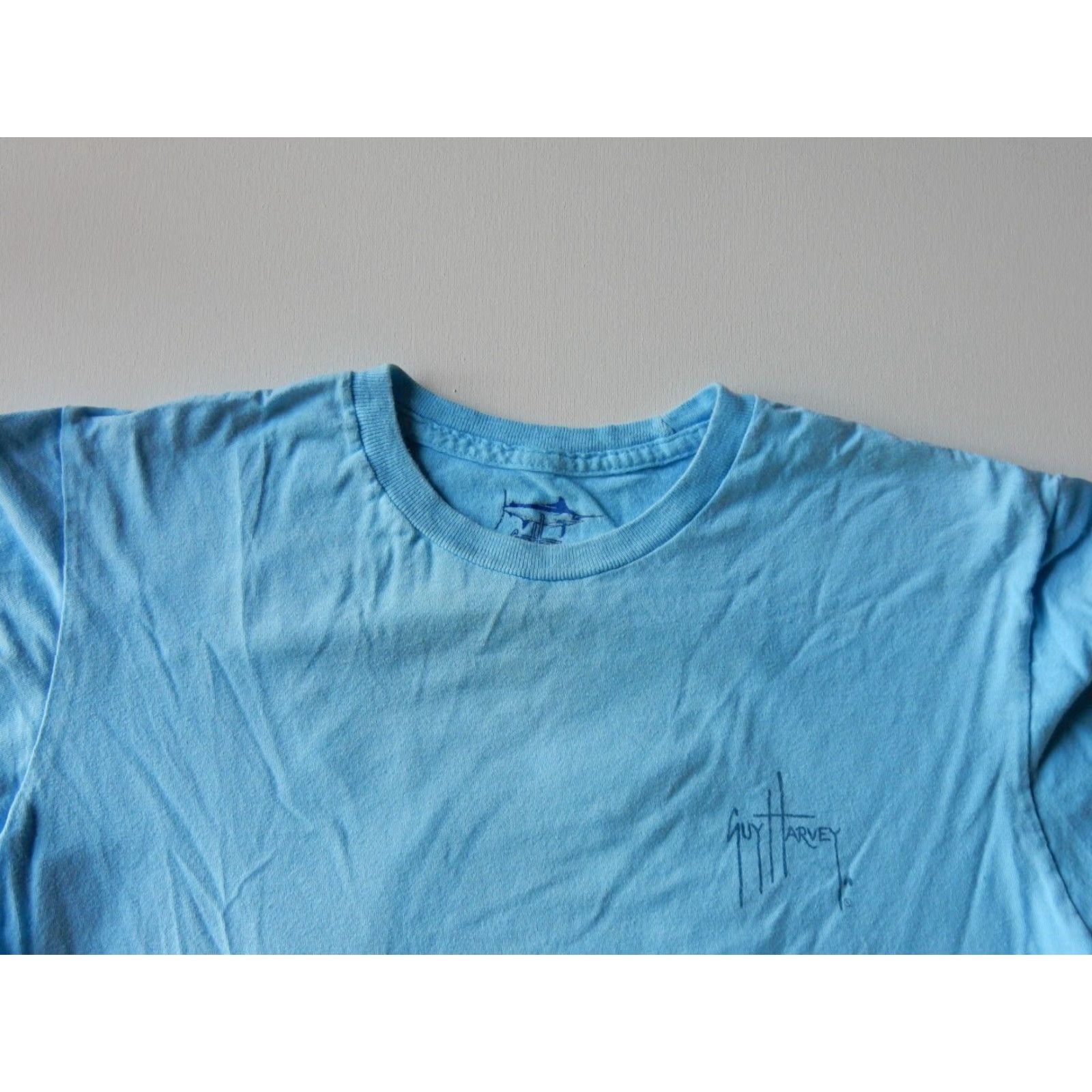 Guy Harvey Guy Harvey Men's Short Sleeve T Shirt Blue Small Size US S / EU 44-46 / 1 - 2 Thumbnail