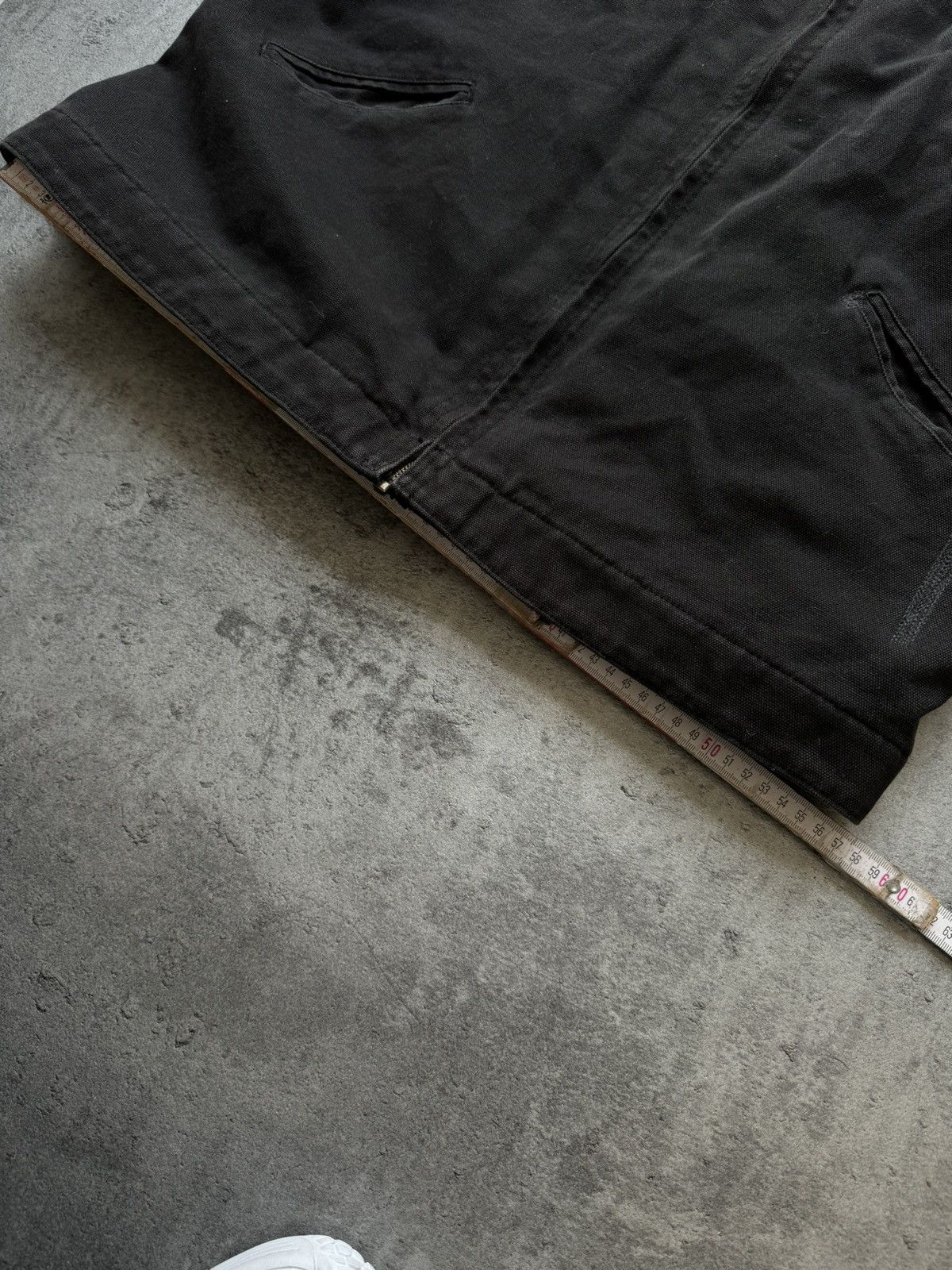 Carhartt × Vintage Vintage Carhartt Detroit jacket Black 90s Archive Zip Up Size US L / EU 52-54 / 3 - 24 Thumbnail