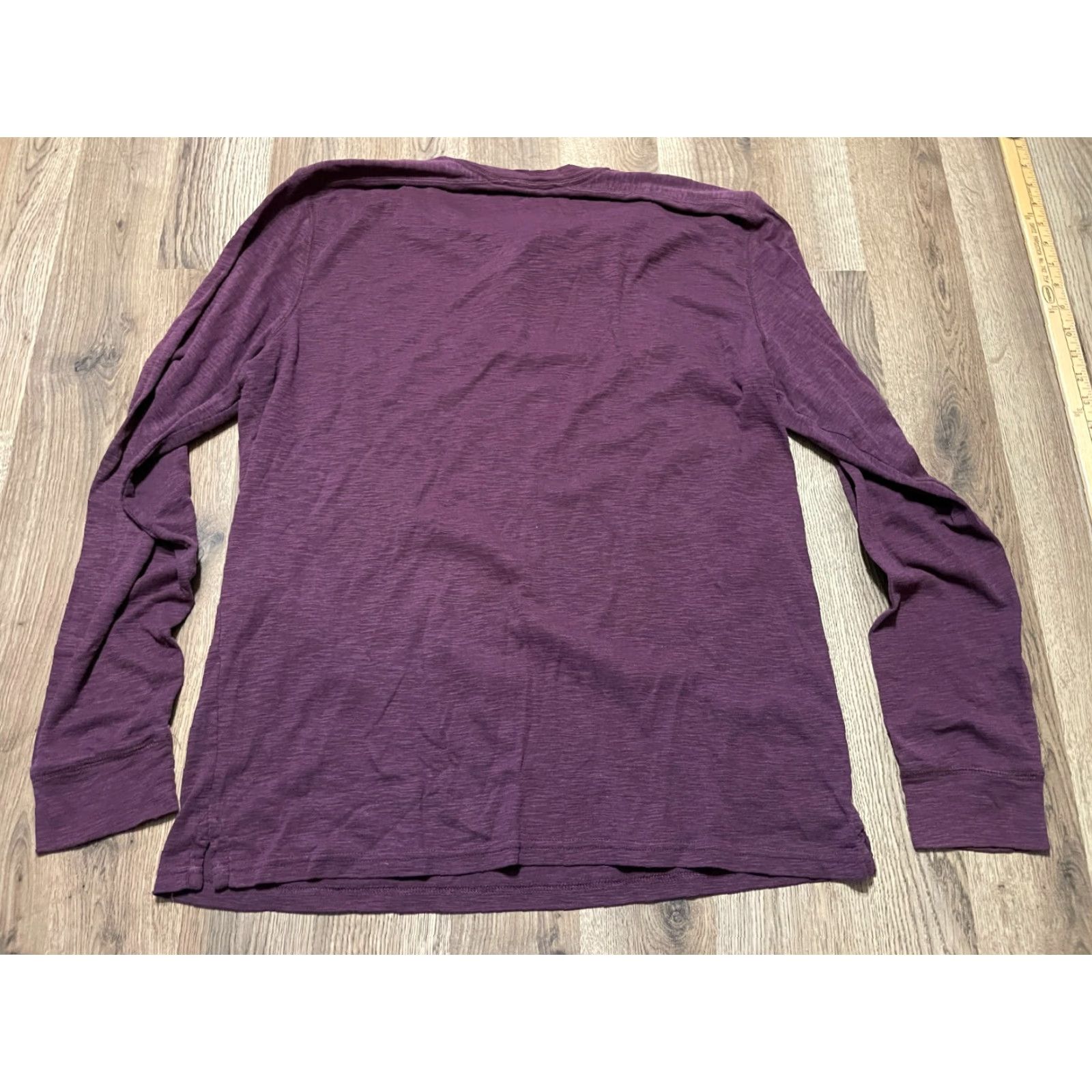 Apt. 9 APT.9 Shirt Mens XLT Purple Long Sleeve 1/4 Buttons Big & Tall T-Shirt Size US XL / EU 56 / 4 - 2 Thumbnail