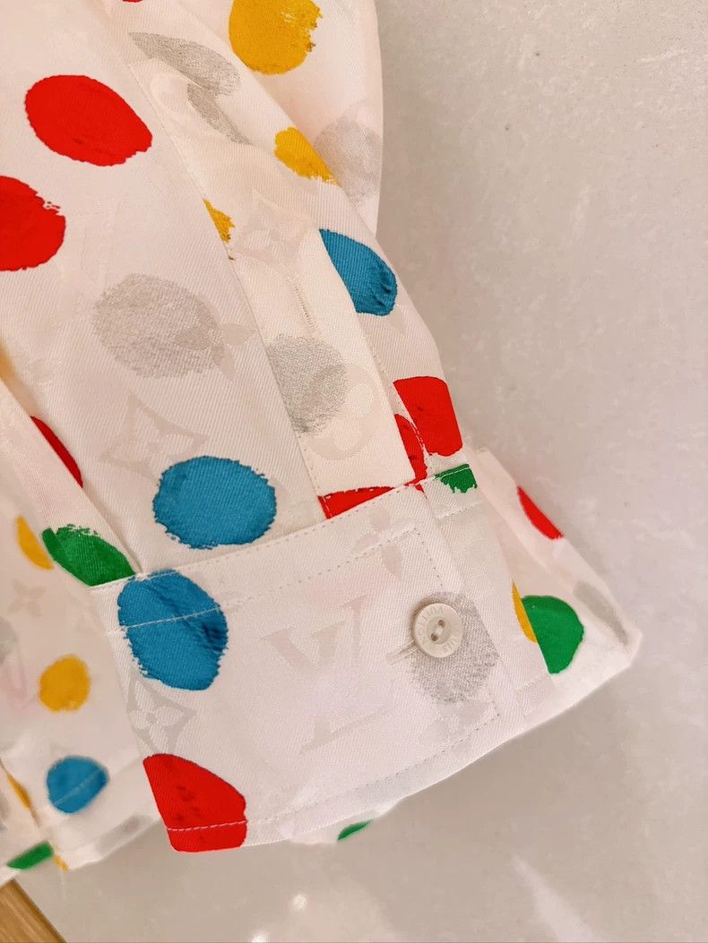 Louis Vuitton Louis Vuitton size 36 Colorful polka-dot print shirt 2503- Size US M / EU 48-50 / 2 - 6 Thumbnail