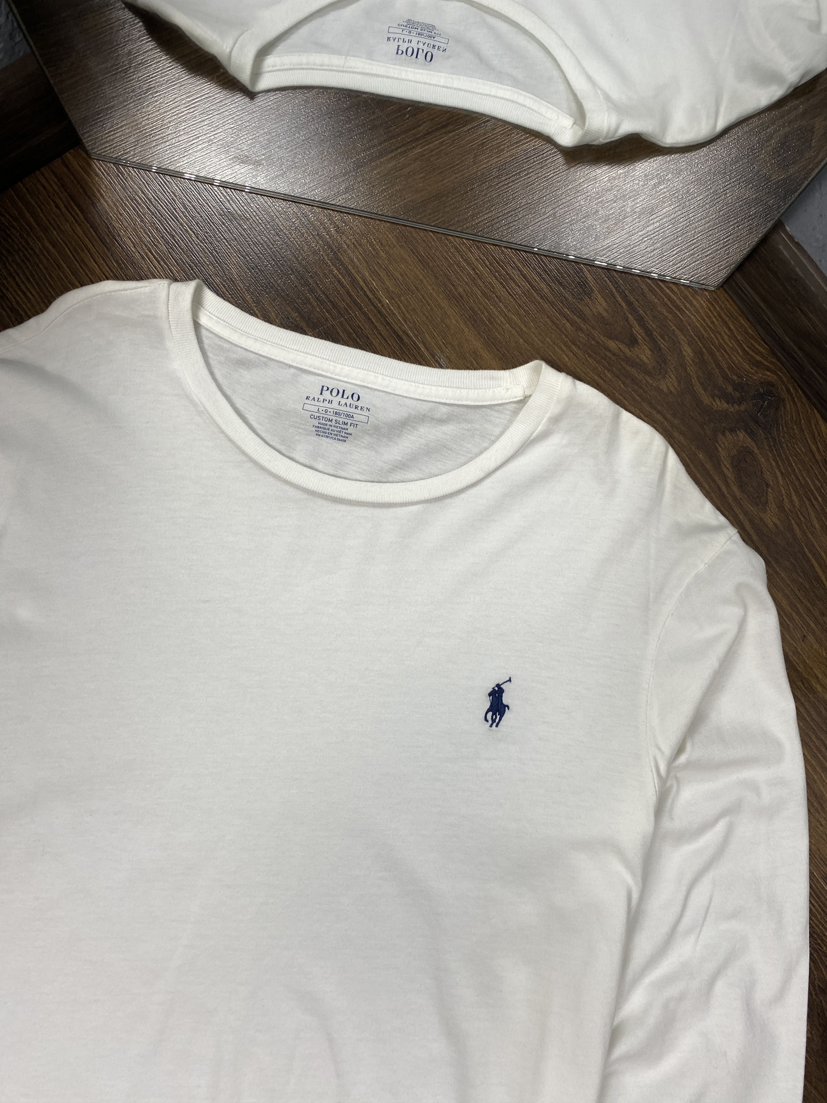 Polo Ralph Lauren Polo Ralph Lauren Mens Long Sleeve Crew Neck T-Shirt Size US L / EU 52-54 / 3 - 2 Thumbnail