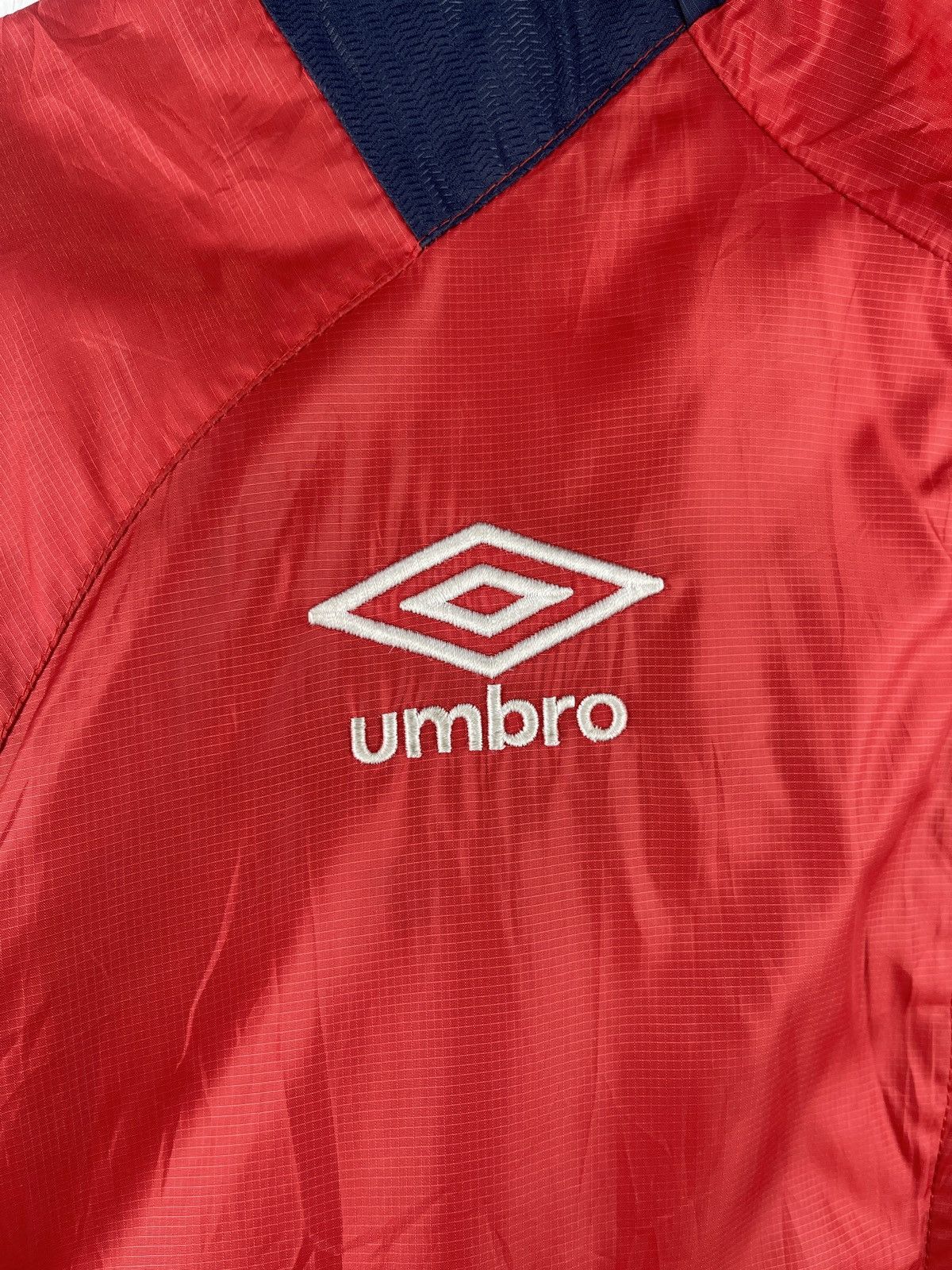 Umbro × Vintage Vintage🔥 Umbro Zip Track Light Jacket Casual Sportswear Size US L / EU 52-54 / 3 - 4 Thumbnail