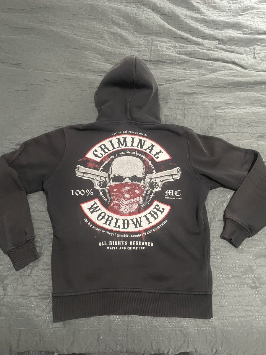 Other Mafia and Crime Zipper with face mask Size US L / EU 52-54 / 3 - 3 Thumbnail