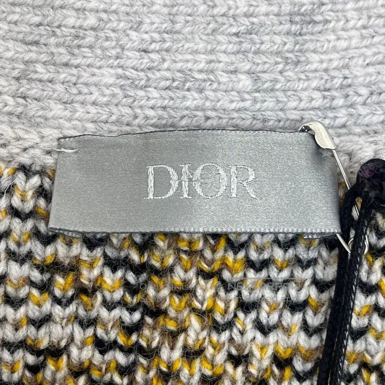 Dior Dior Gray full logo wool cardigan coat Size US XS / EU 42 / 0 - 5 Thumbnail
