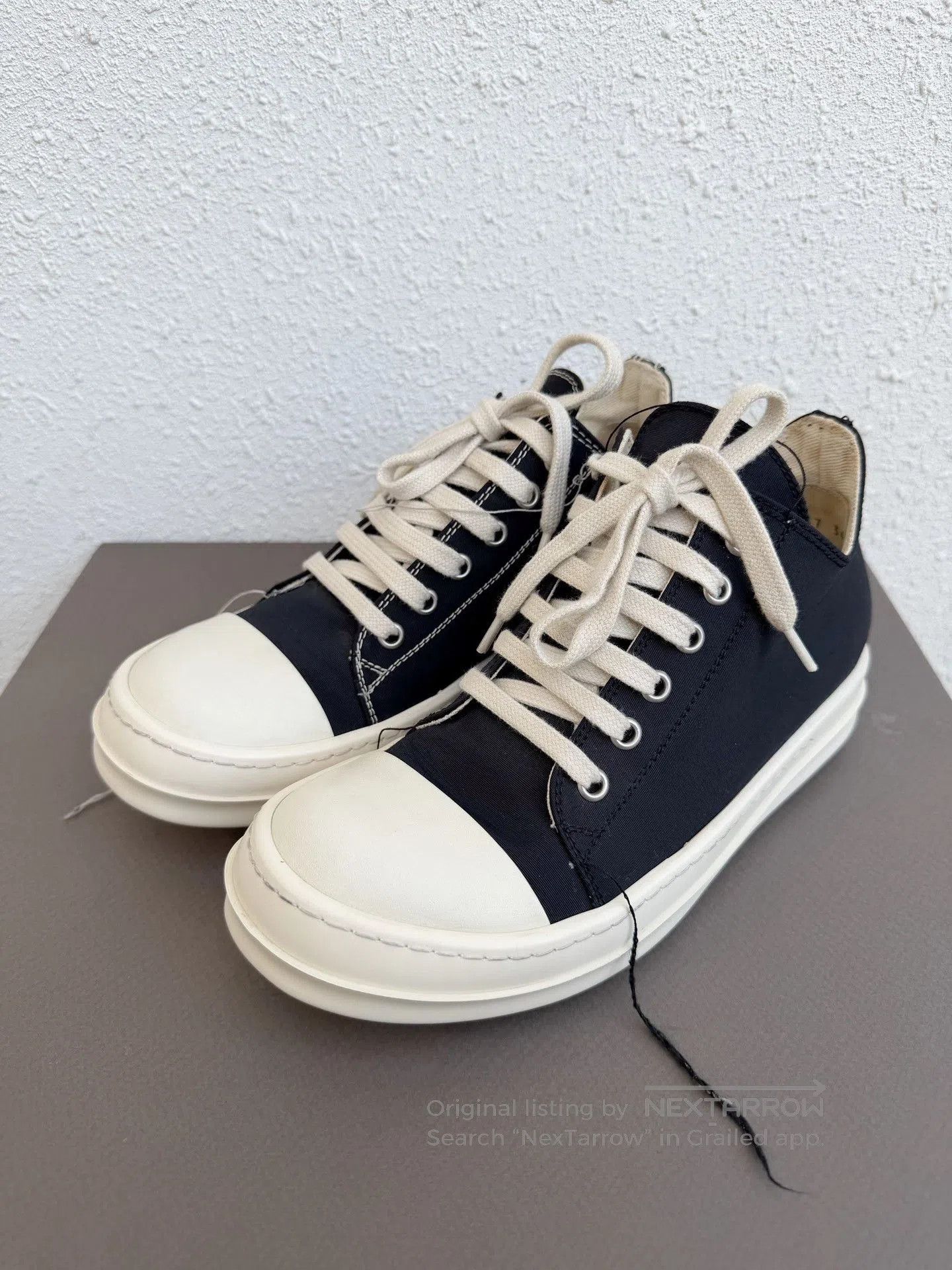 Rick Owens Rick Owens x Converse Canvas Low Top. Size US 5.5 / IT 35.5 - 1 Thumbnail