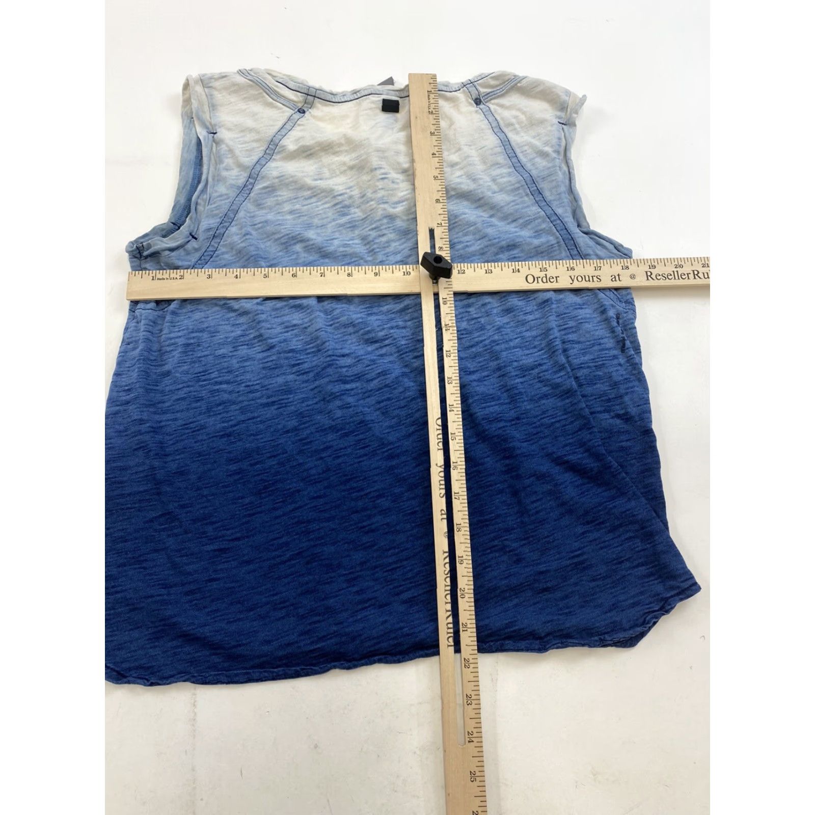 G-Star G-Star Raw Ombré Tank Womens S Blue Tank Sleeveless Stars S Blue Womens Size S / US 4 / IT 40 - 4 Thumbnail