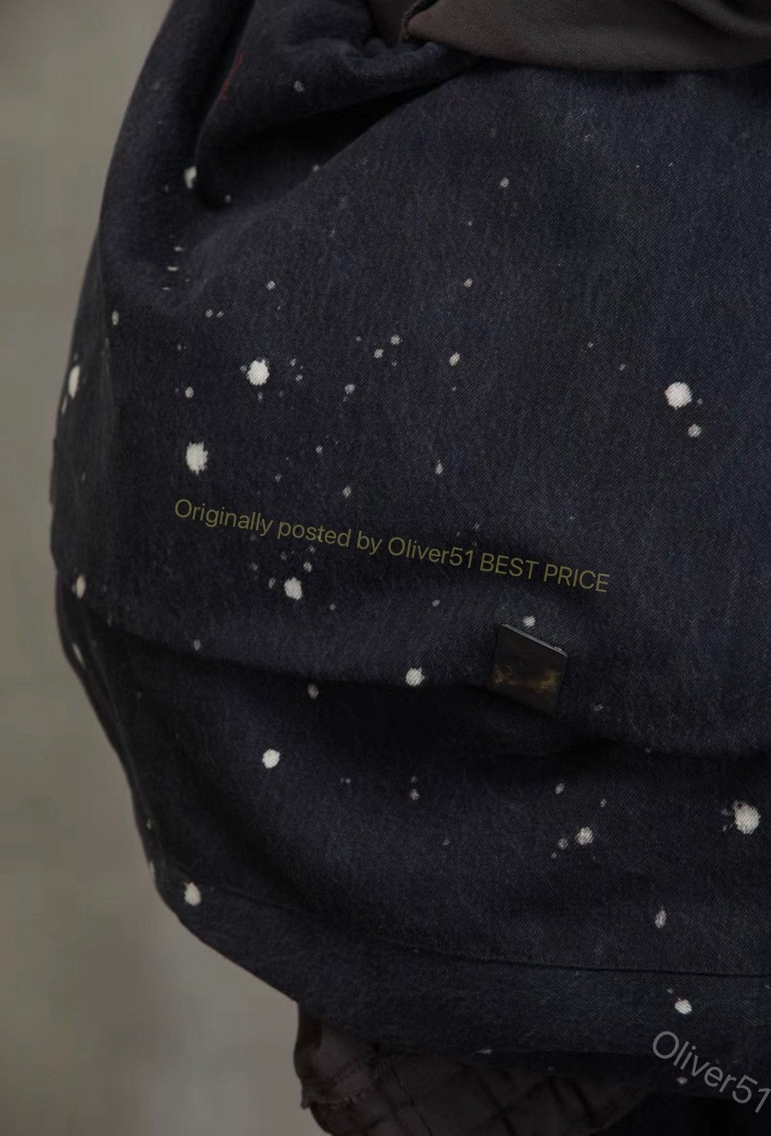 Ziggy Chen Ziggy Chen x Iolom 24AW ink‑splatter large bag YYYY17/2610 Size ONE SIZE - 8 Thumbnail