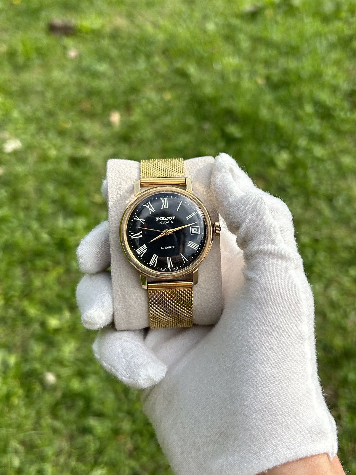 Vintage Vintage Watch Poljot USSR Automatic Automatic 1980s Size ONE SIZE - 9 Thumbnail