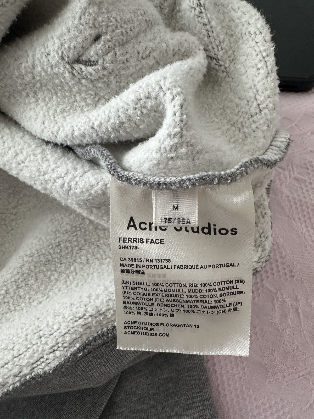 Acne Studios Acne Studios hoodie face logo sweatshirt Size US M / EU 48-50 / 2 - 5 Thumbnail