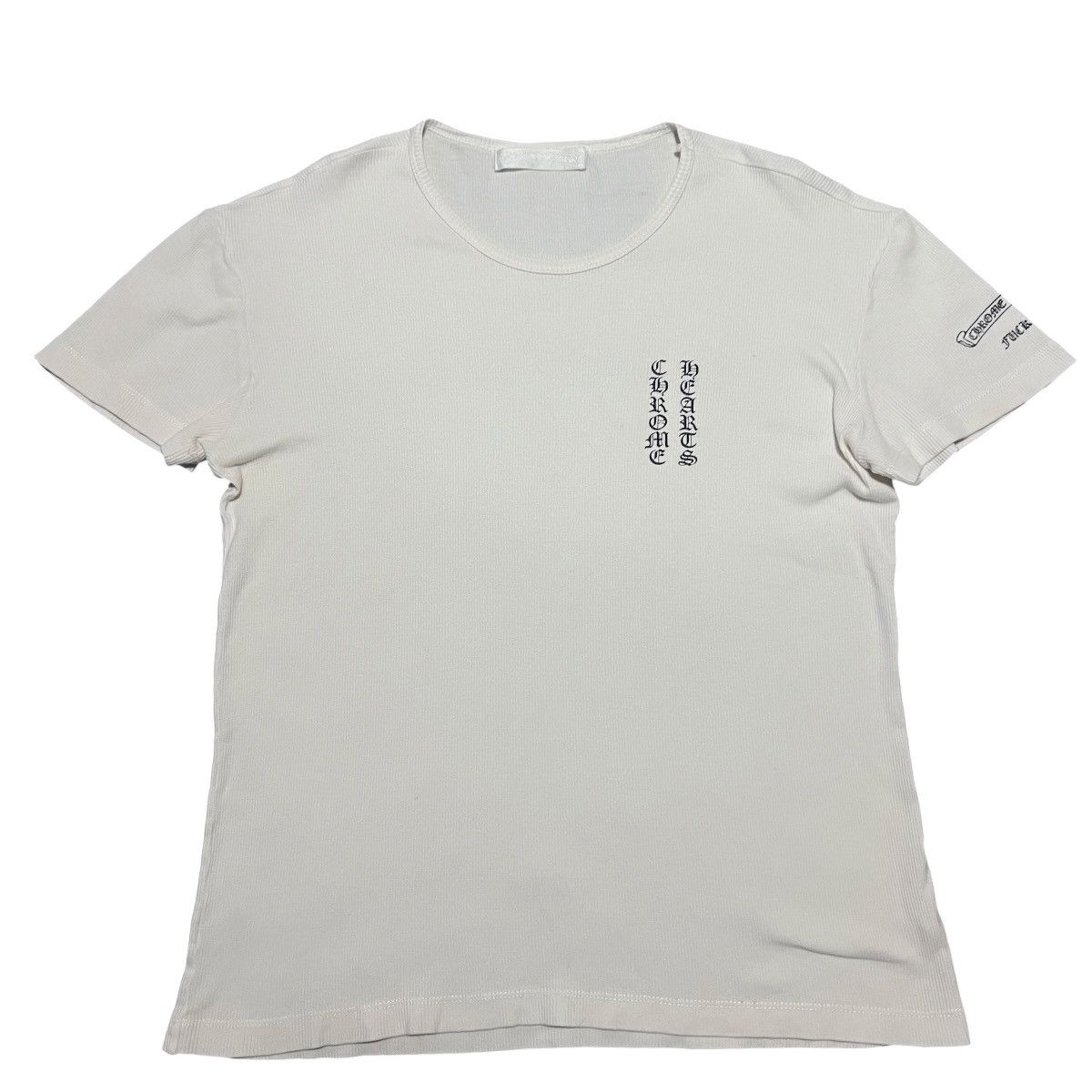 Chrome Hearts Old CHROME HEARTS "FUCK YOU" Logo Print Tee Size US M / EU 48-50 / 2 - 1 Thumbnail