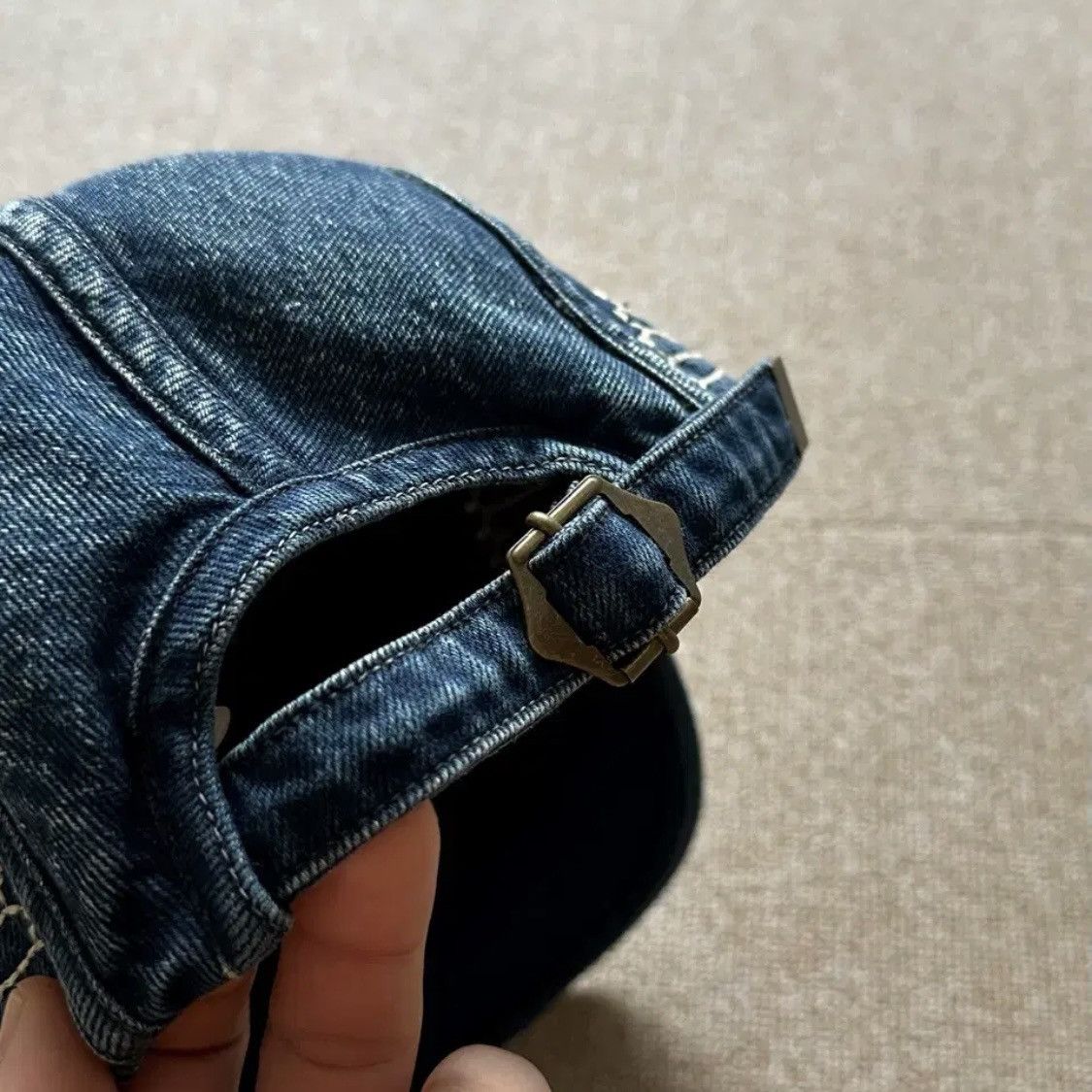 Kapital Kapital Sashiko Denim Cap Size ONE SIZE - 4 Thumbnail