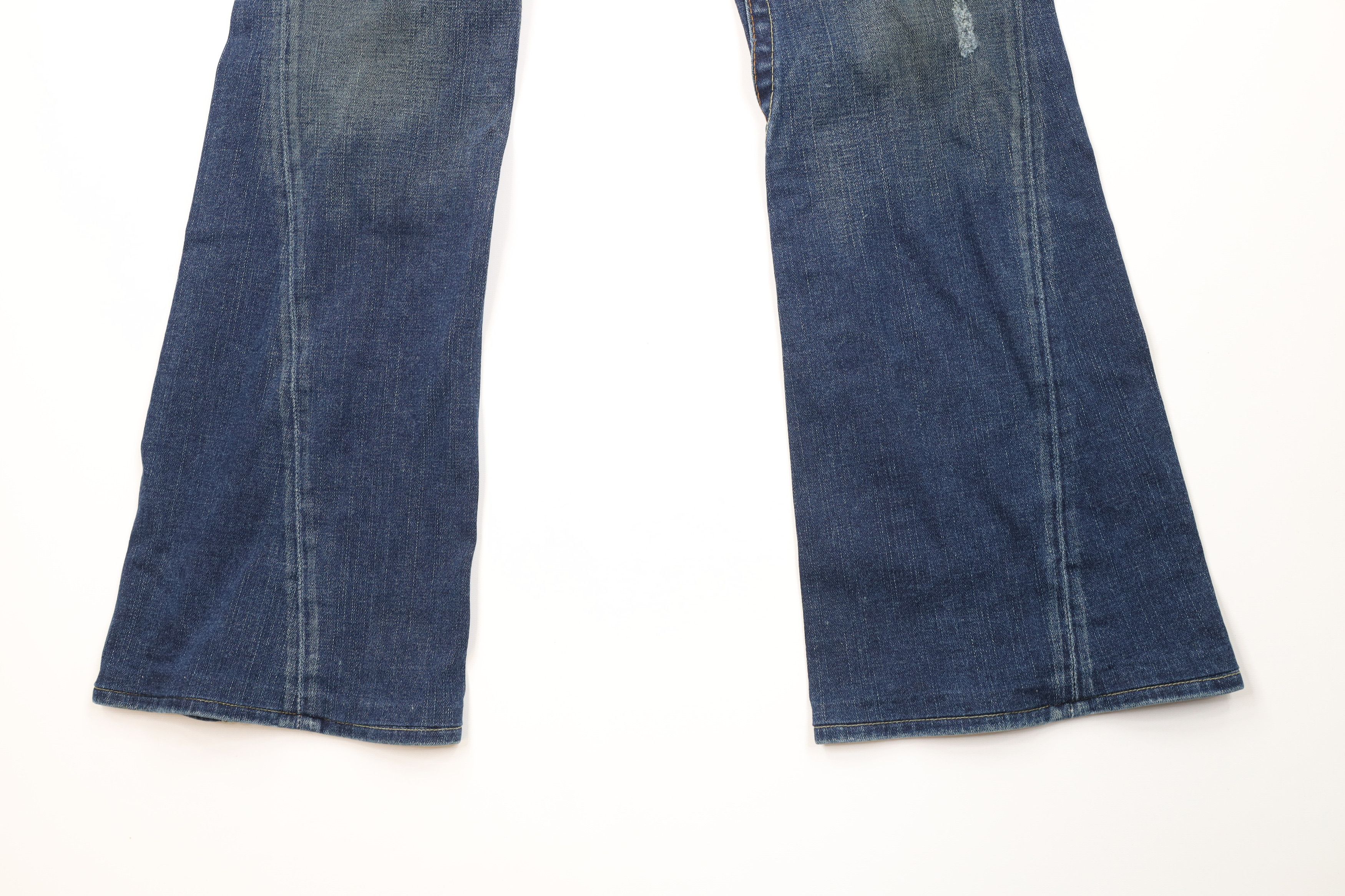 True Religion Vintage True Religion Babydoll Wide Leg Denim Jeans USA Size 31" - 4 Thumbnail