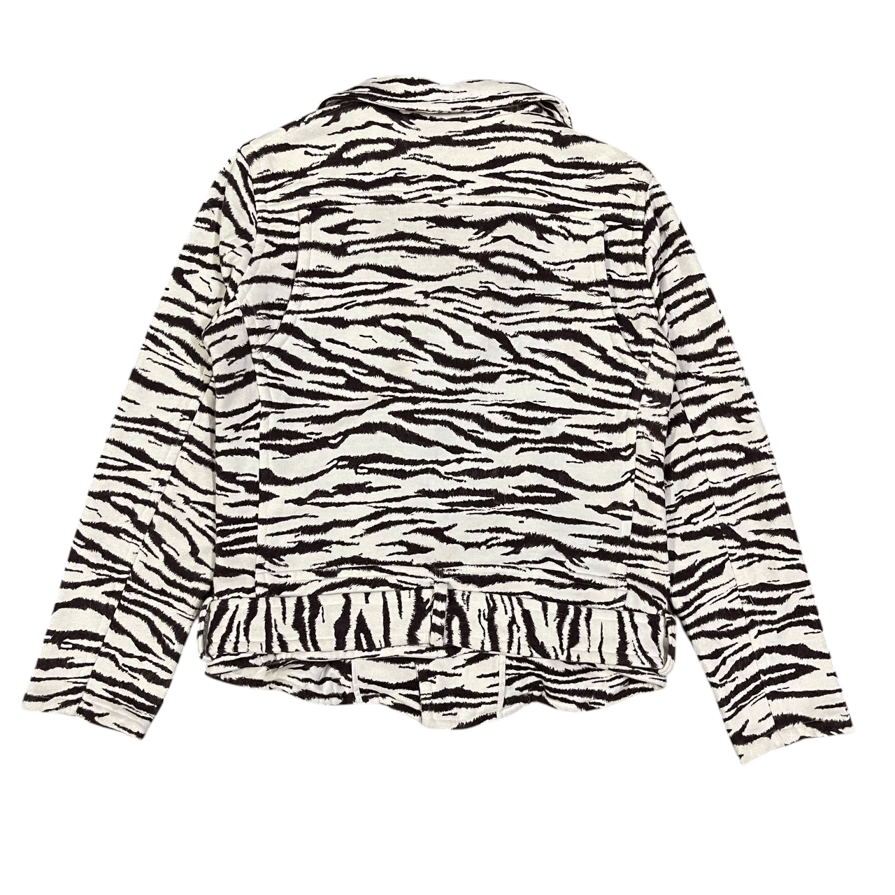 National Standard National Standard Zebra Print Motorcycle Jacket Size US M / EU 48-50 / 2 - 11 Thumbnail